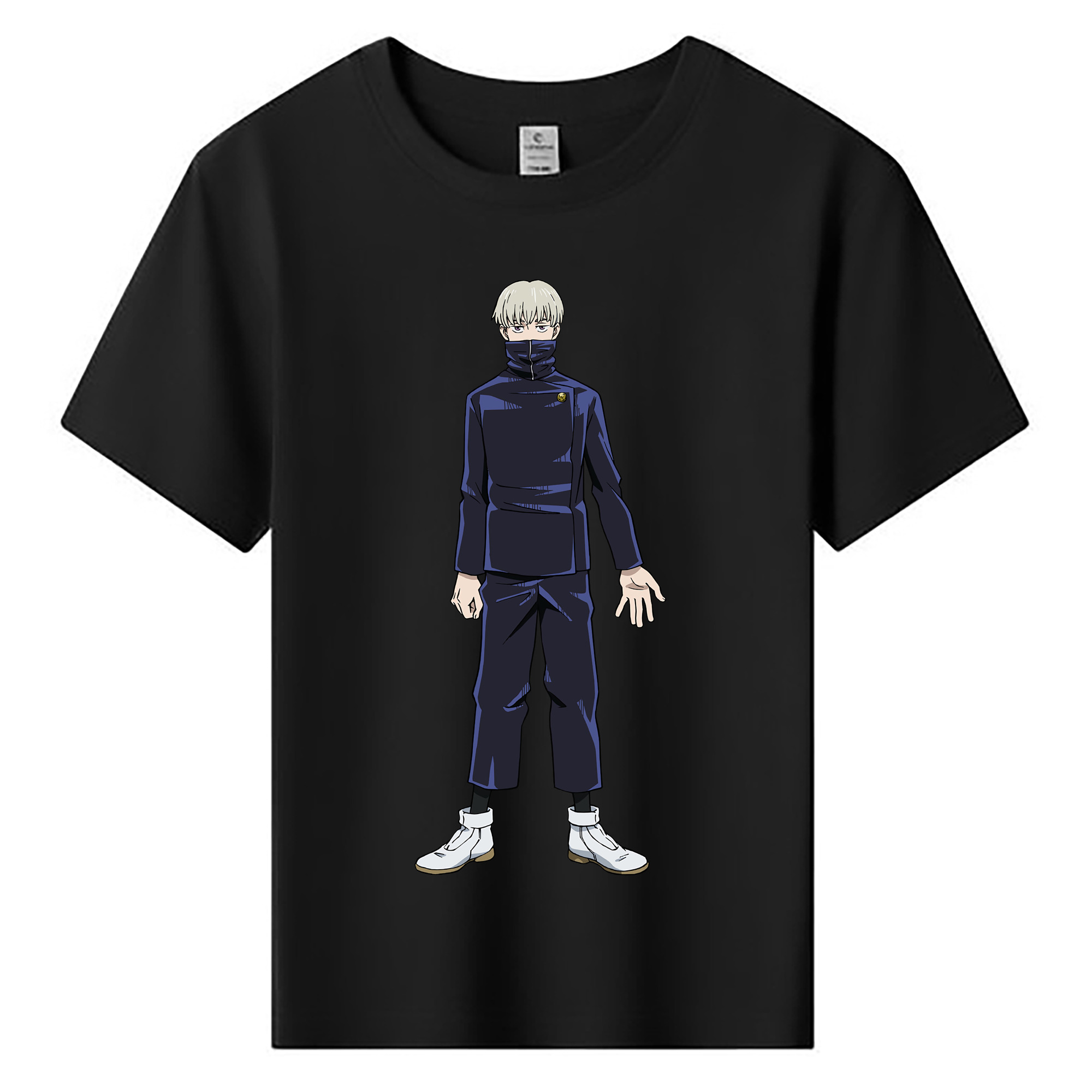（画像用） 呪術廻戦 Jujutsu Kaisen 綿100％キッズTシャツ（フロントプリント）