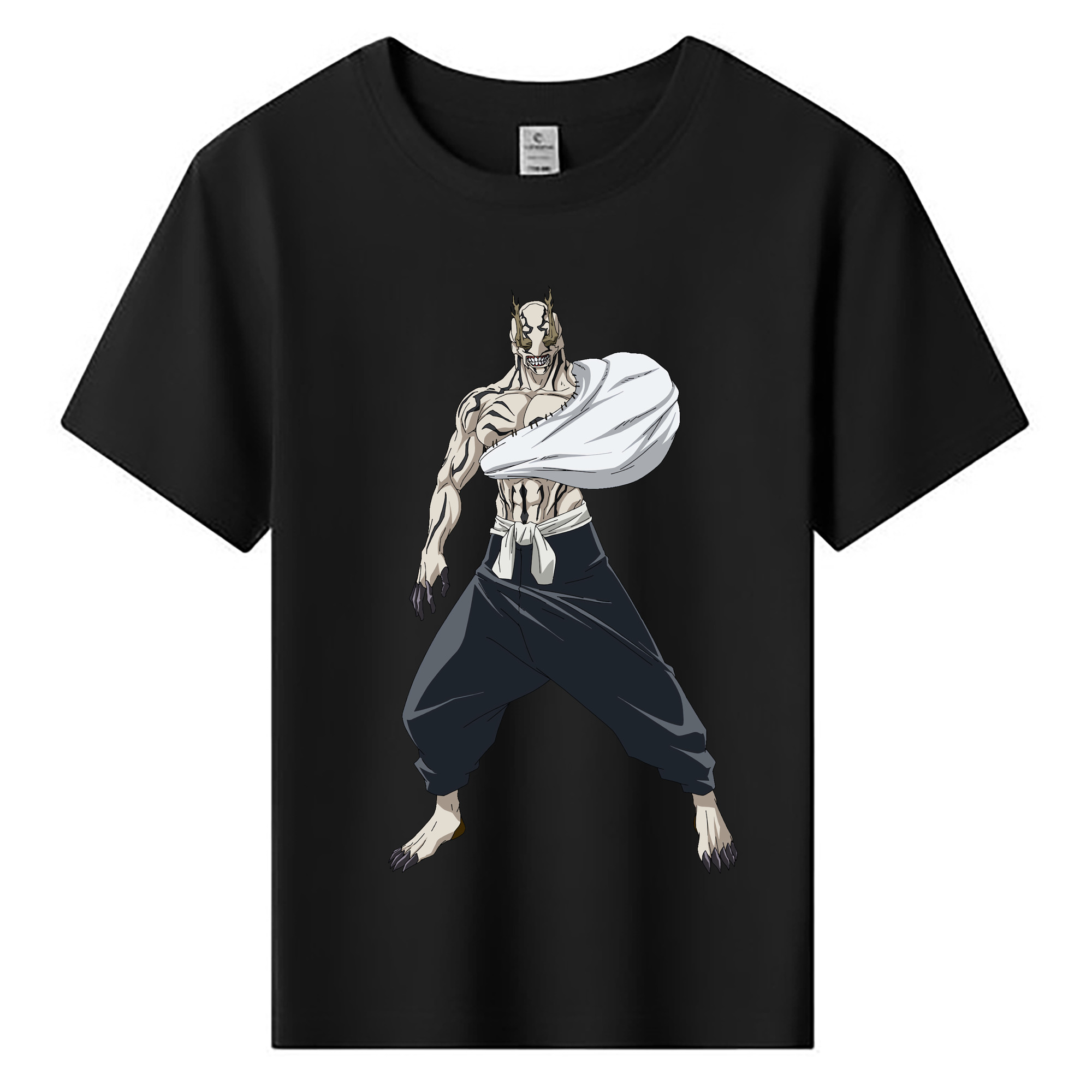 （画像用） 呪術廻戦 Jujutsu Kaisen 綿100％キッズTシャツ（フロントプリント）