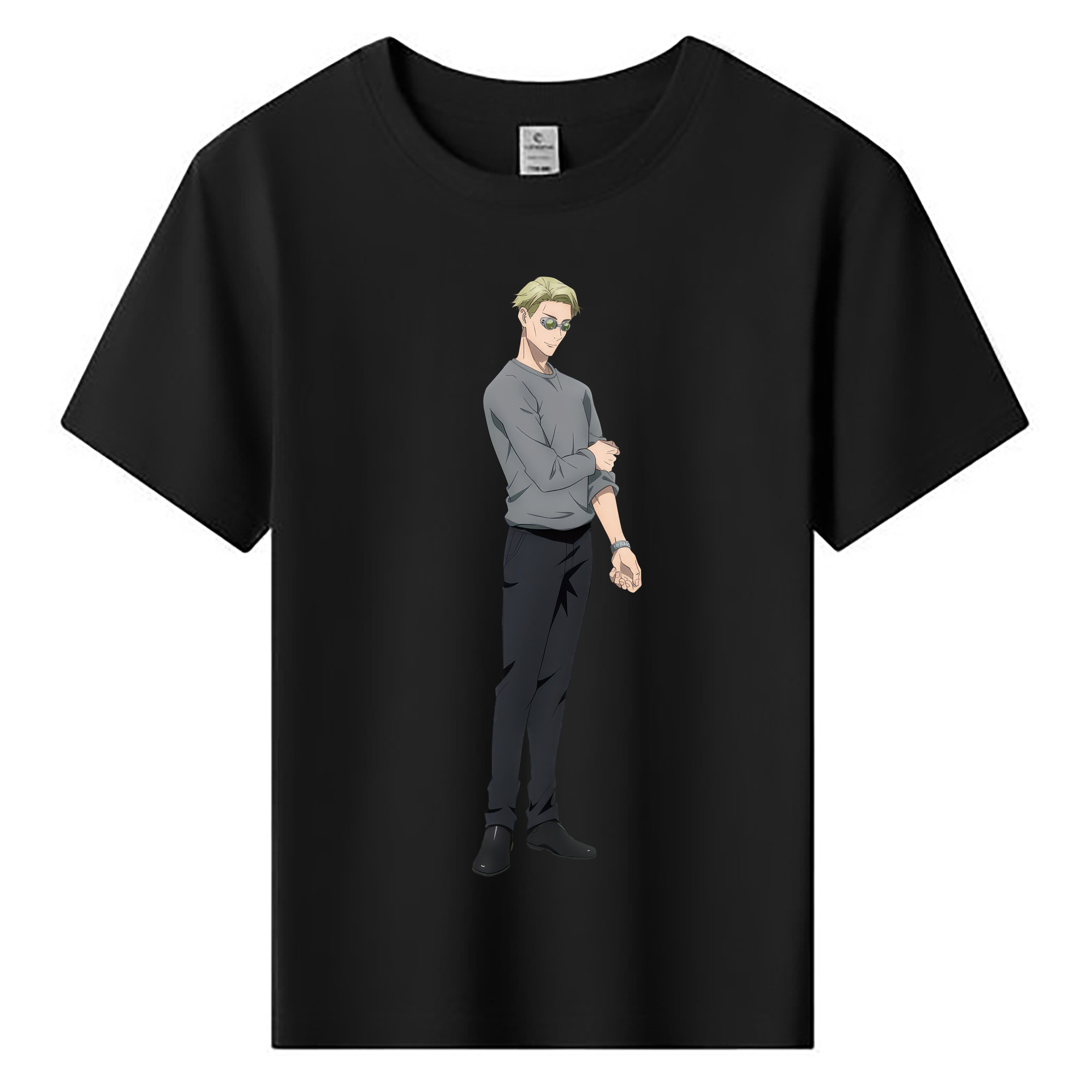 （画像用） 呪術廻戦 Jujutsu Kaisen 綿100％キッズTシャツ（フロントプリント）