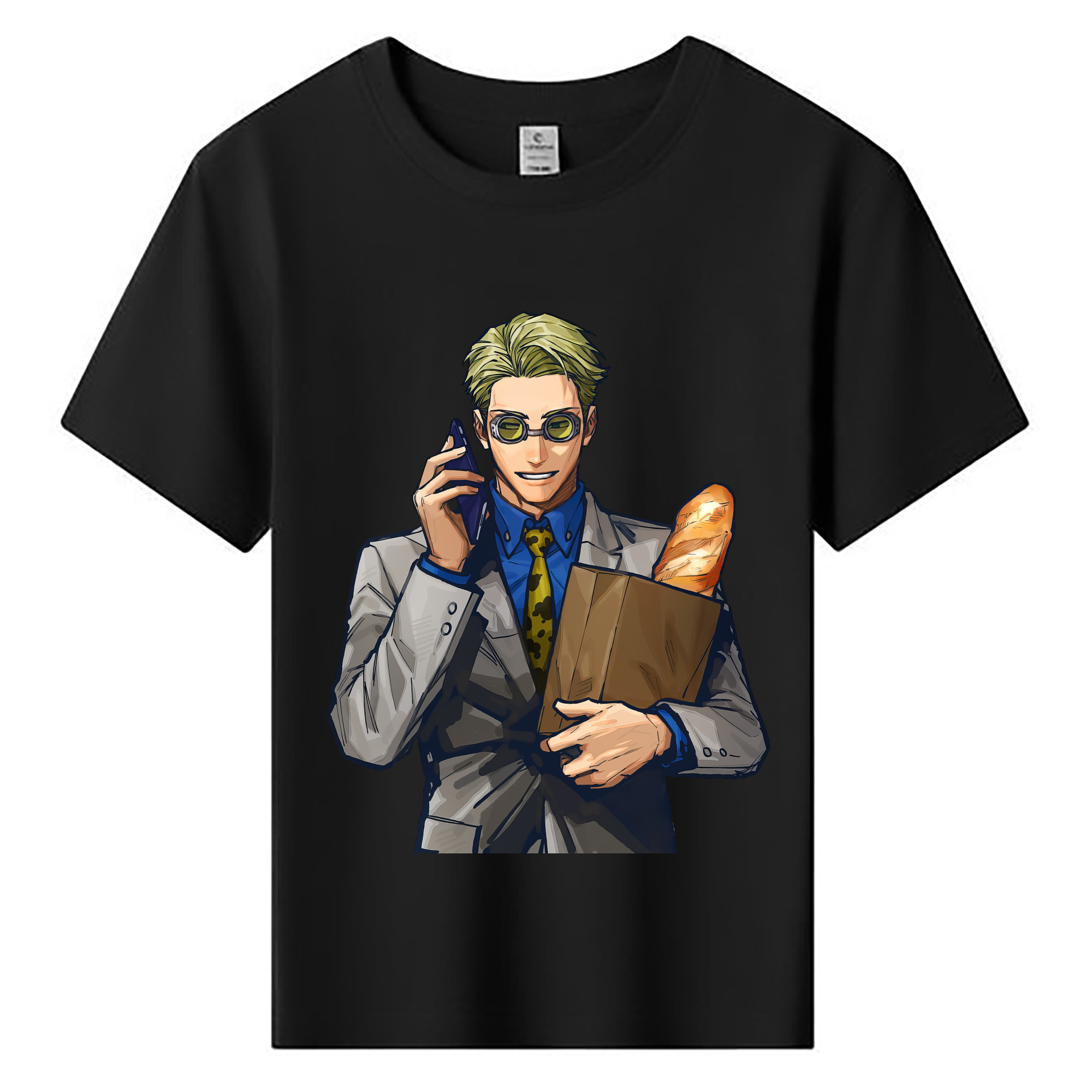 （画像用） 呪術廻戦 Jujutsu Kaisen 綿100％キッズTシャツ（フロントプリント）