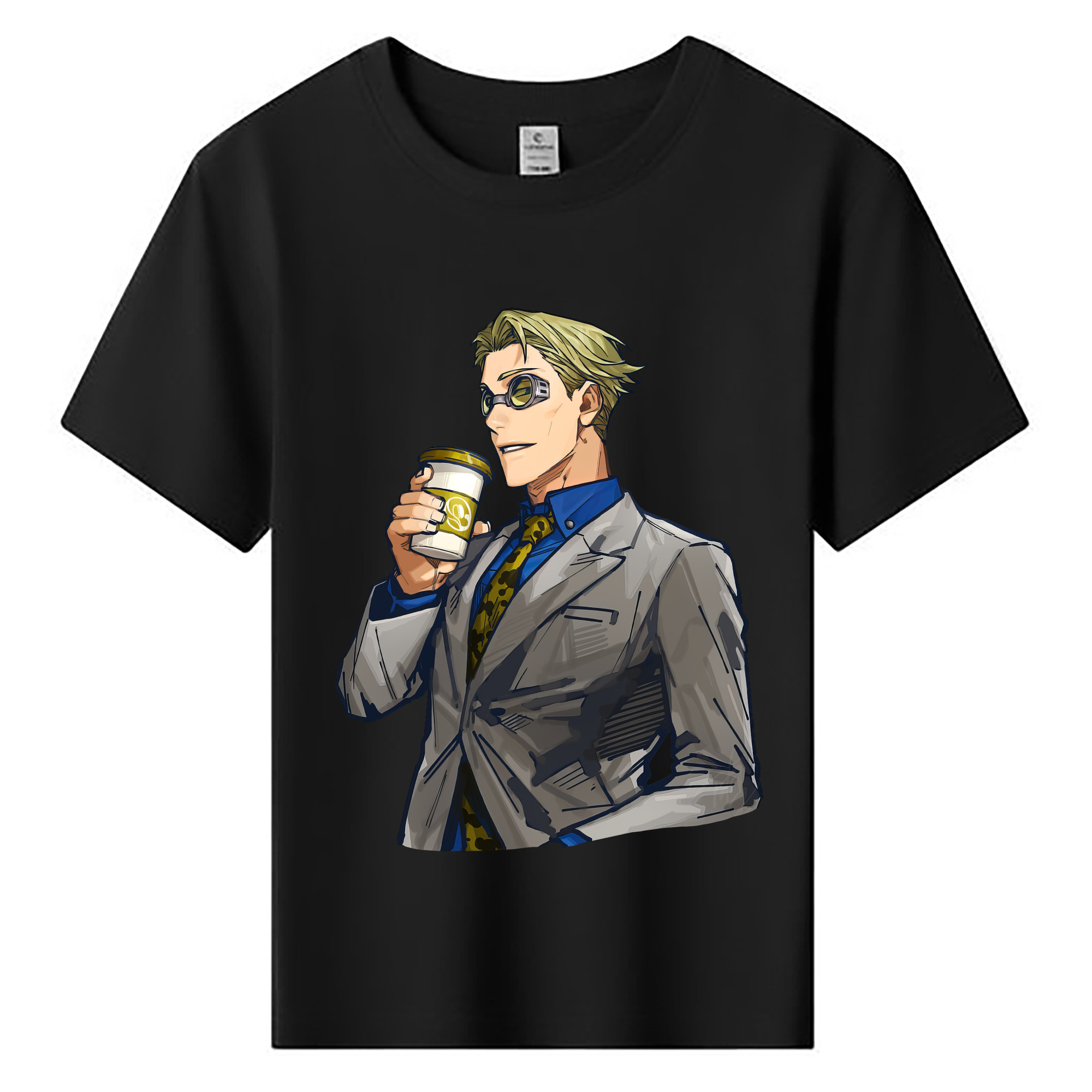 （画像用） 呪術廻戦 Jujutsu Kaisen 綿100％キッズTシャツ（フロントプリント）