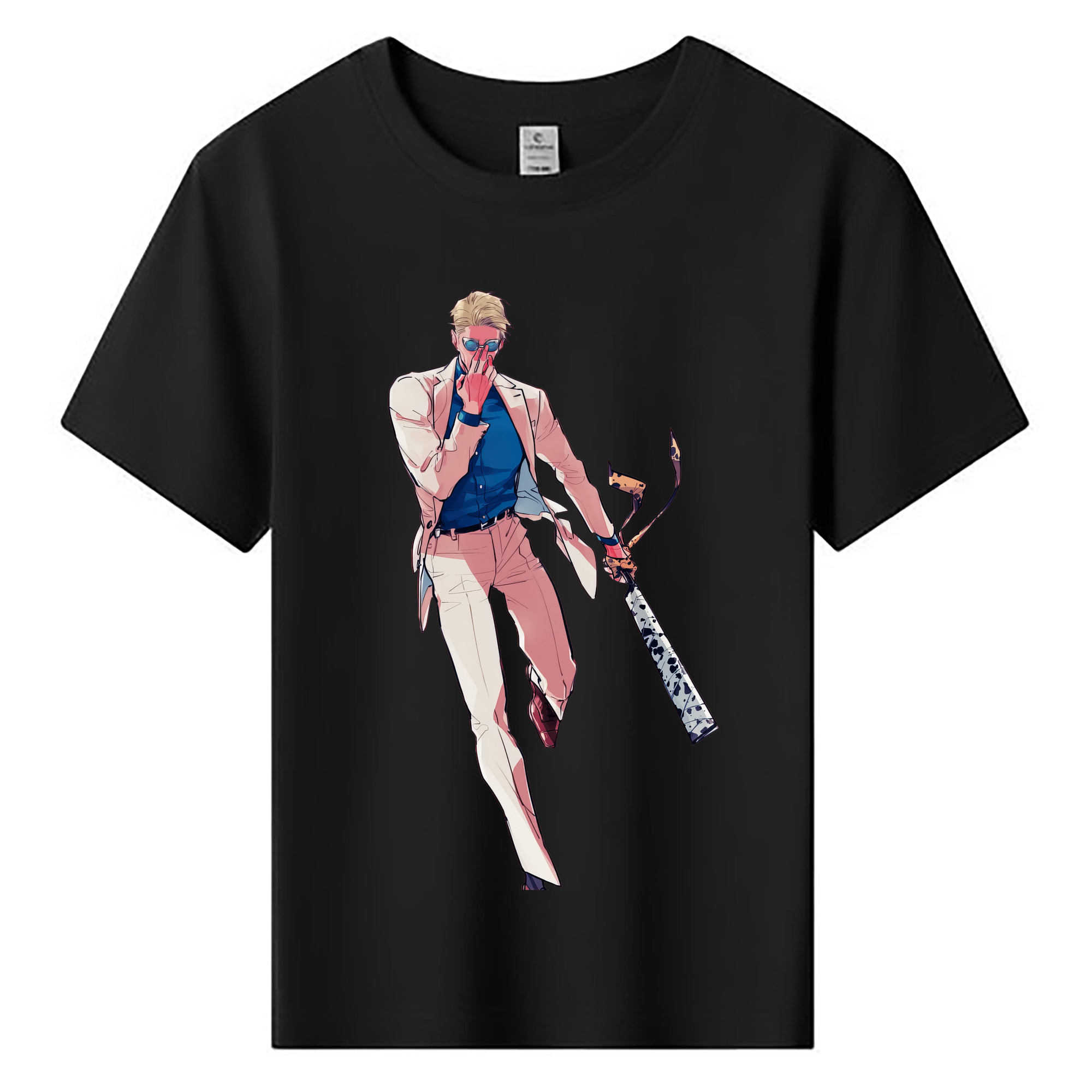 （画像用） 呪術廻戦 Jujutsu Kaisen 綿100％キッズTシャツ（フロントプリント）