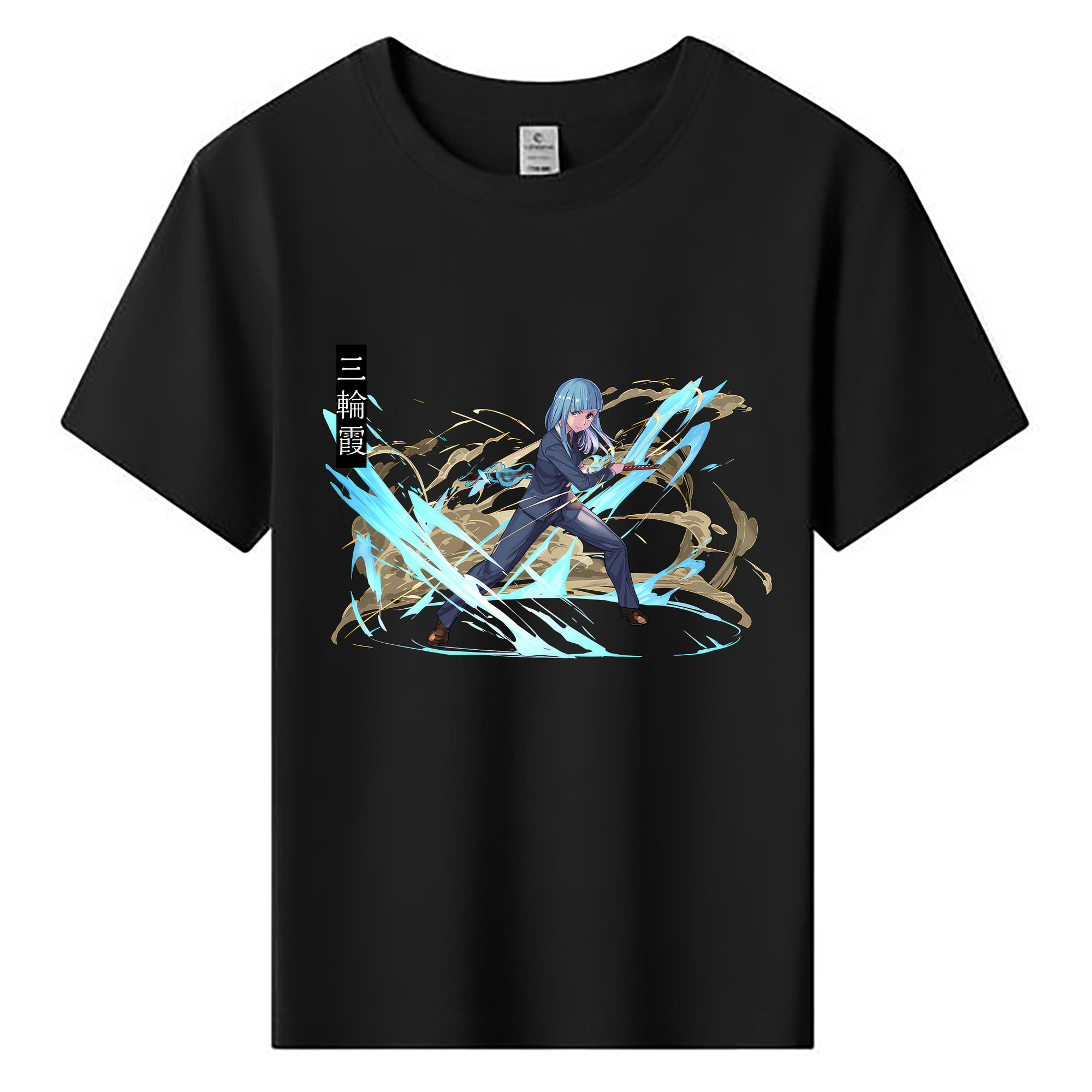 （画像用） 呪術廻戦 Jujutsu Kaisen 綿100％キッズTシャツ（フロントプリント）