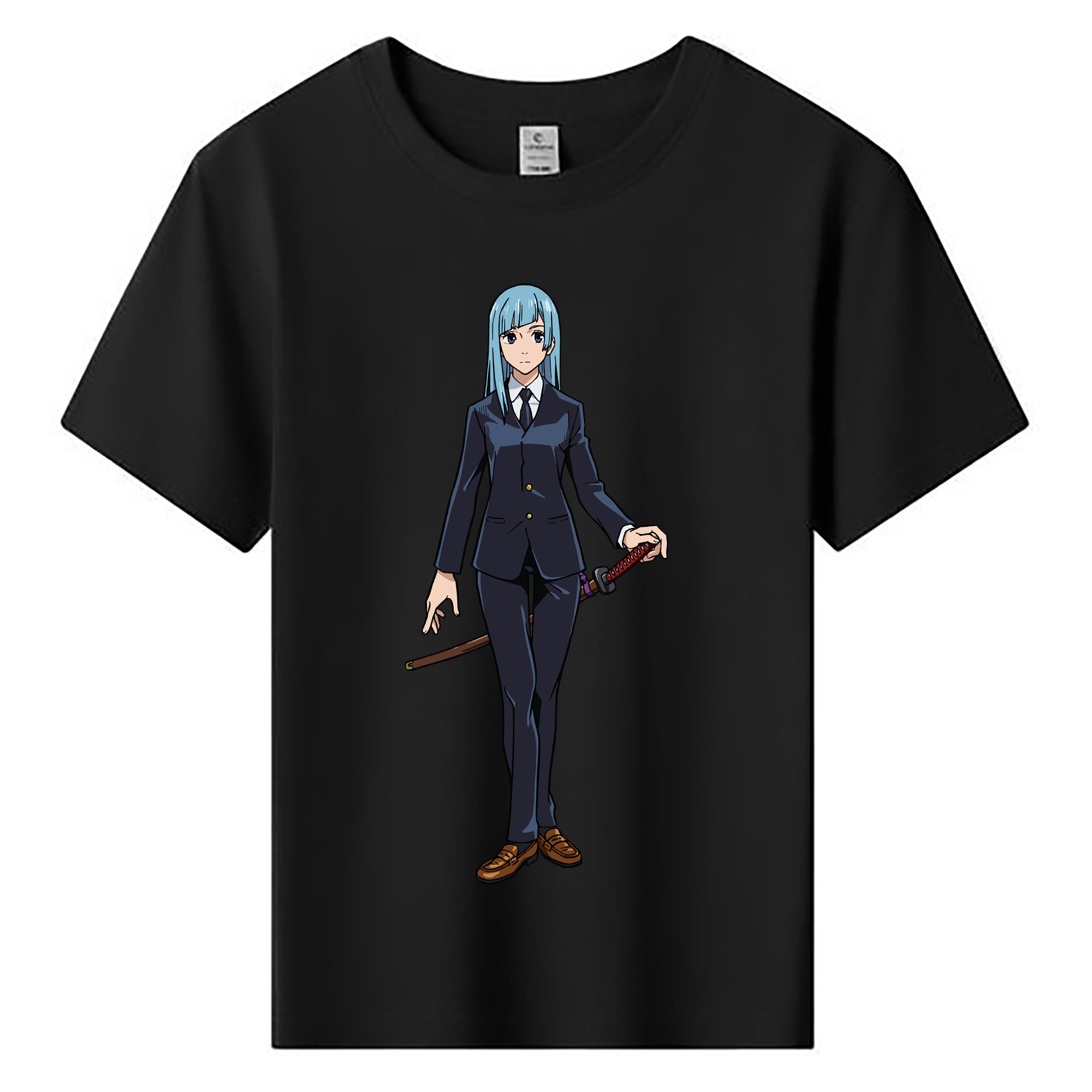 （画像用） 呪術廻戦 Jujutsu Kaisen 綿100％キッズTシャツ（フロントプリント）