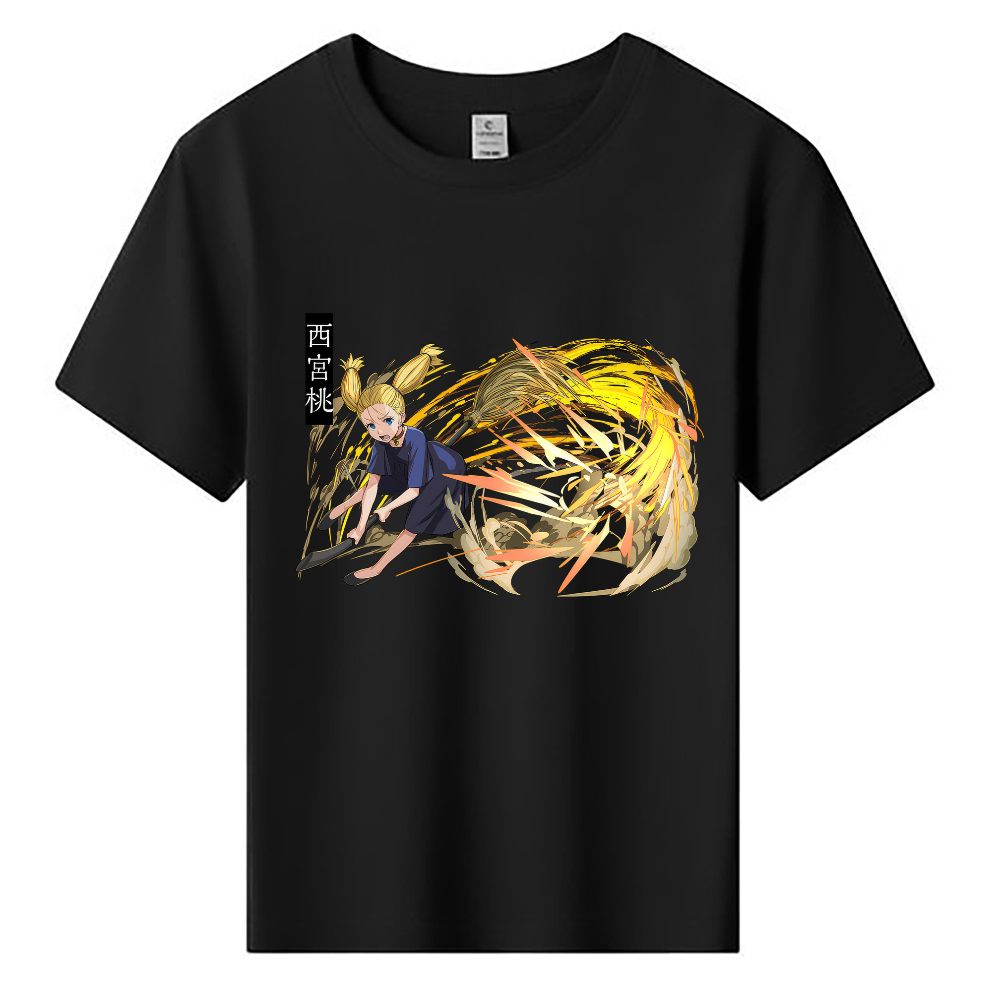 （画像用） 呪術廻戦 Jujutsu Kaisen 綿100％キッズTシャツ（フロントプリント）