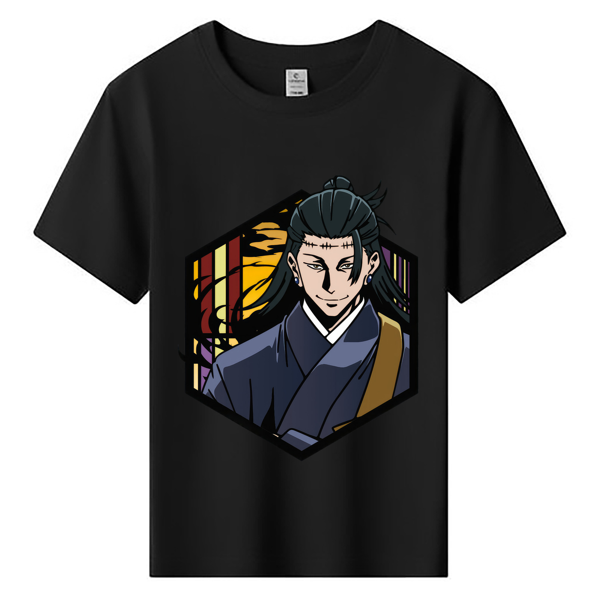 （画像用） 呪術廻戦 Jujutsu Kaisen 綿100％キッズTシャツ（フロントプリント）