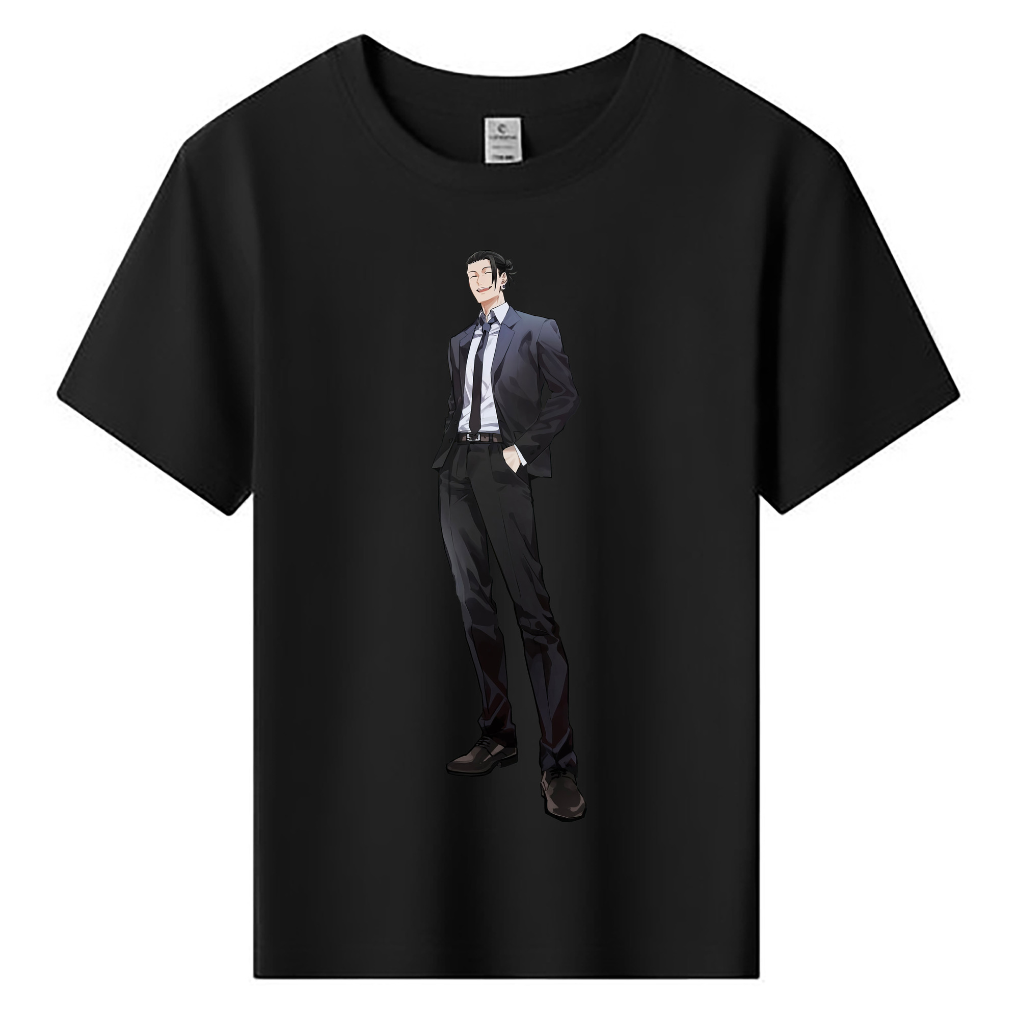 （画像用） 呪術廻戦 Jujutsu Kaisen 綿100％キッズTシャツ（フロントプリント）