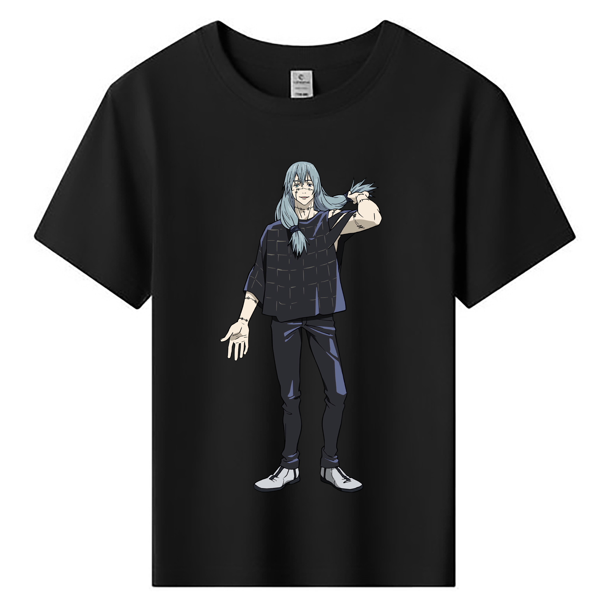 （画像用） 呪術廻戦 Jujutsu Kaisen 綿100％キッズTシャツ（フロントプリント）
