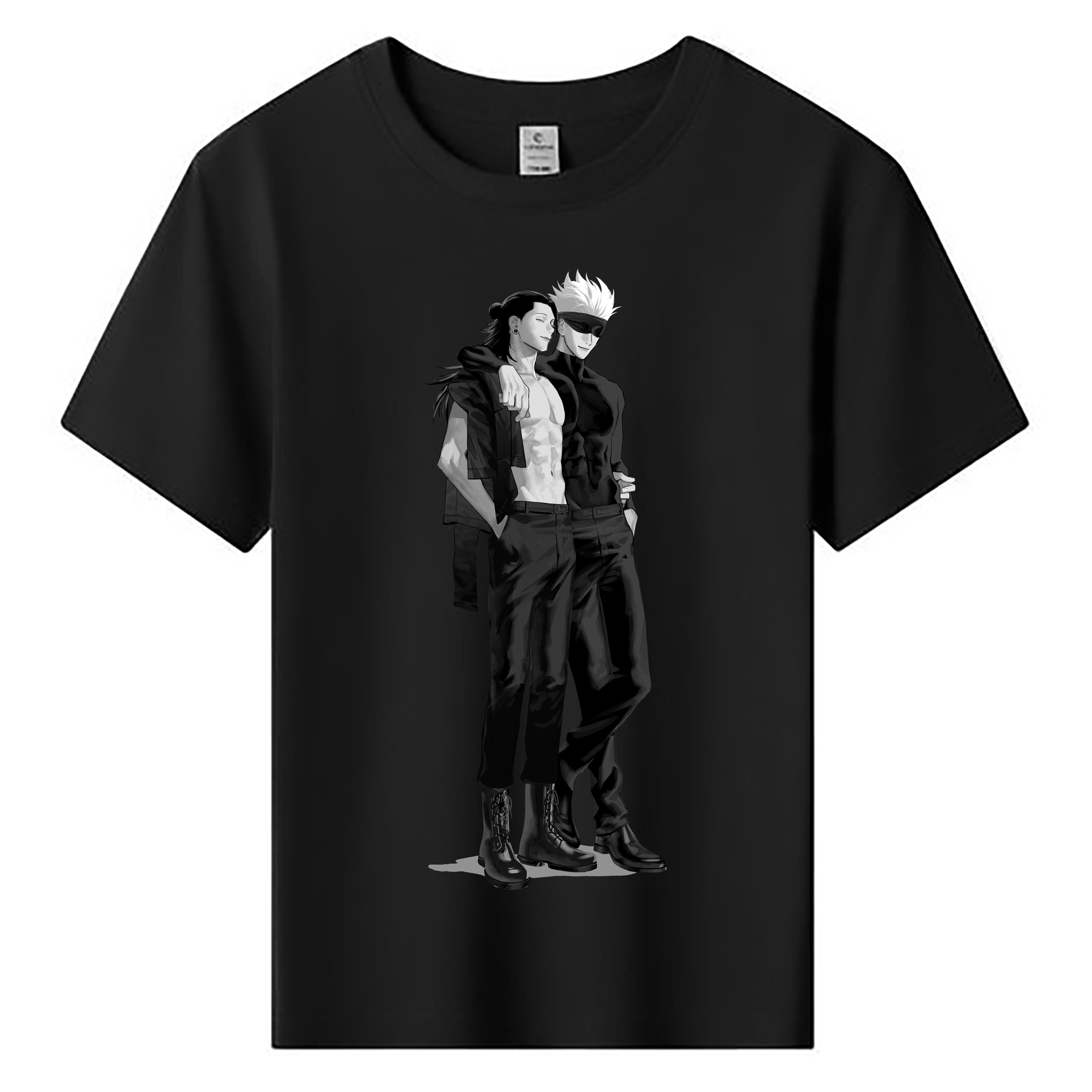 （画像用） 呪術廻戦 Jujutsu Kaisen 綿100％キッズTシャツ（フロントプリント）