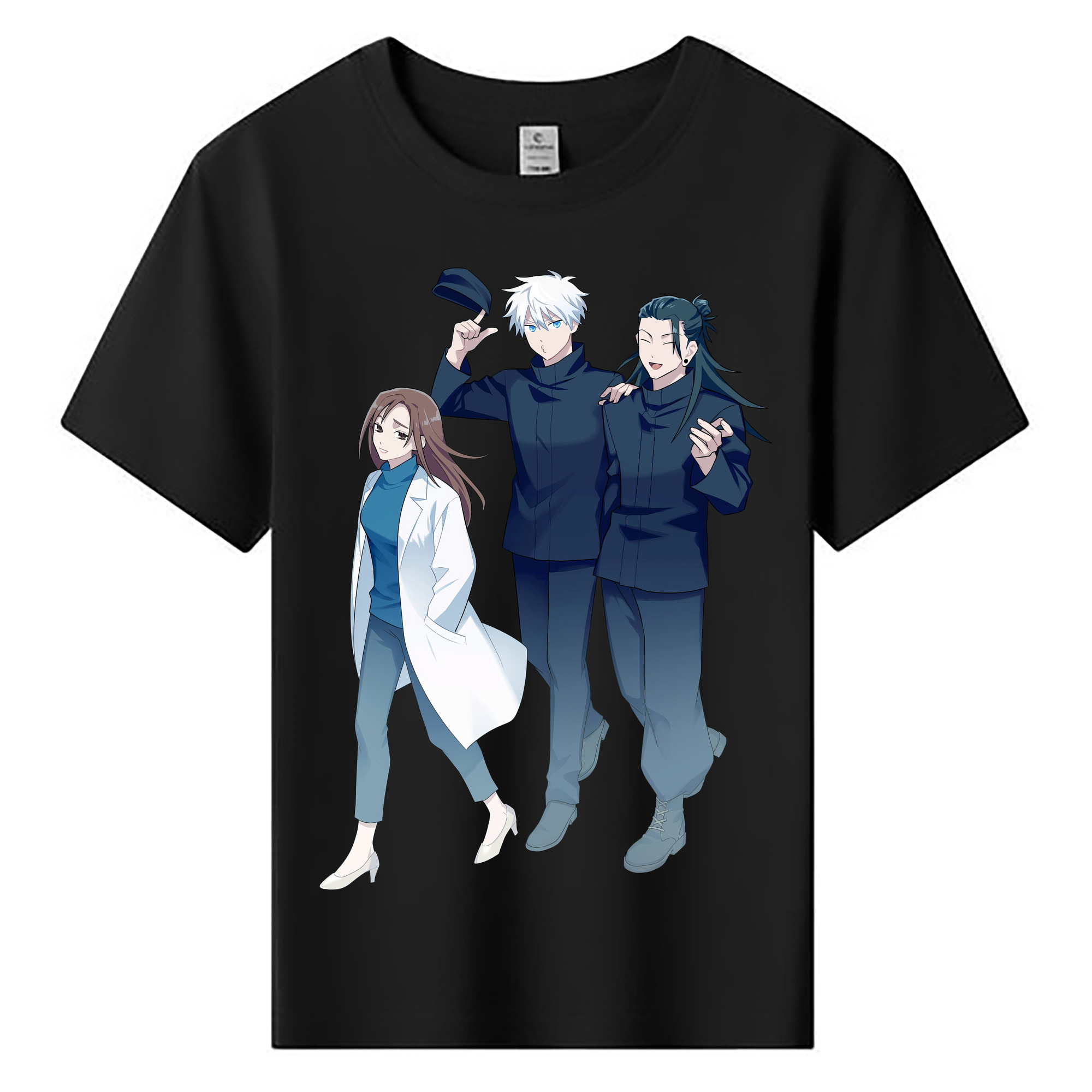 （画像用） 呪術廻戦 Jujutsu Kaisen 綿100％キッズTシャツ（フロントプリント）
