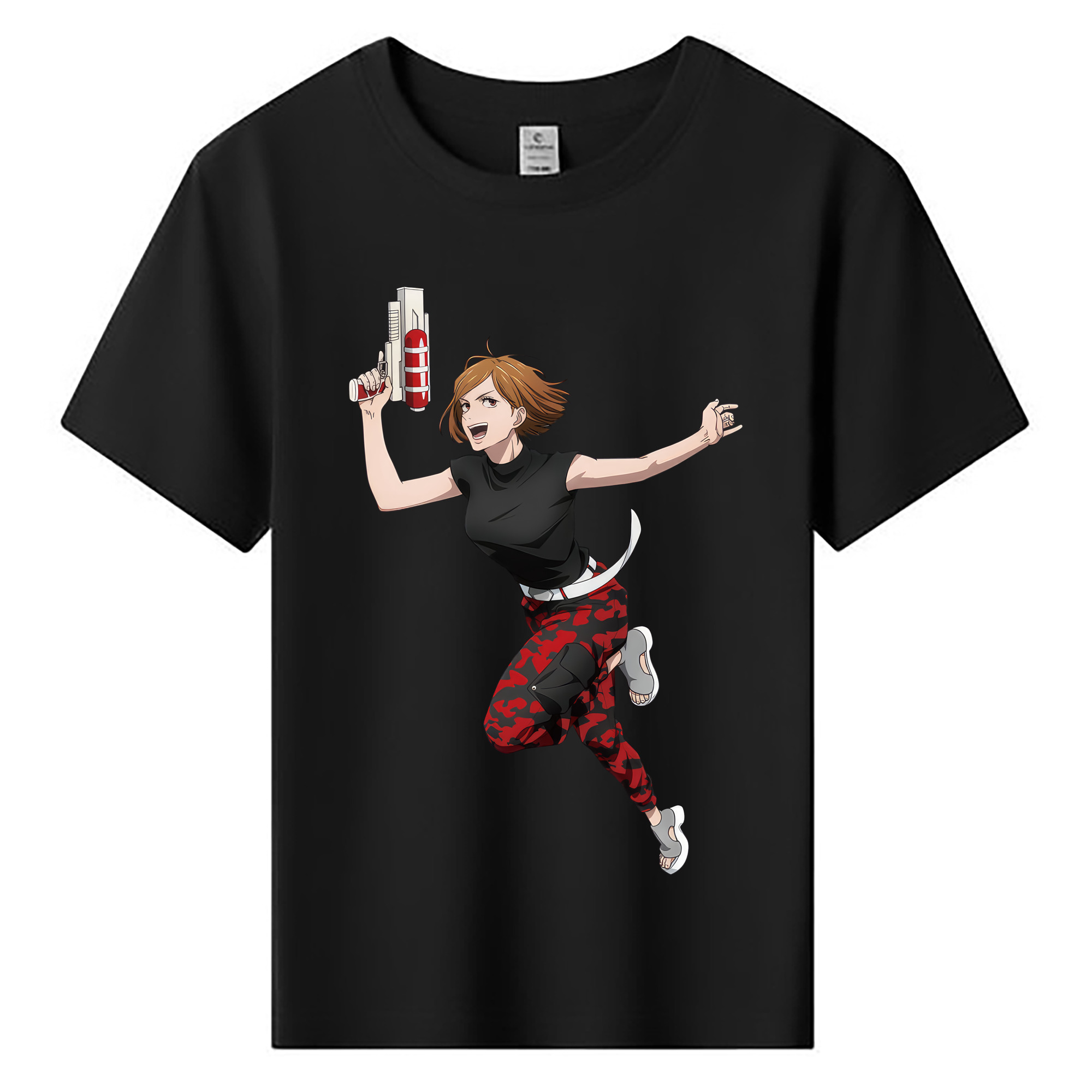 （画像用） 呪術廻戦 Jujutsu Kaisen 綿100％キッズTシャツ（フロントプリント）