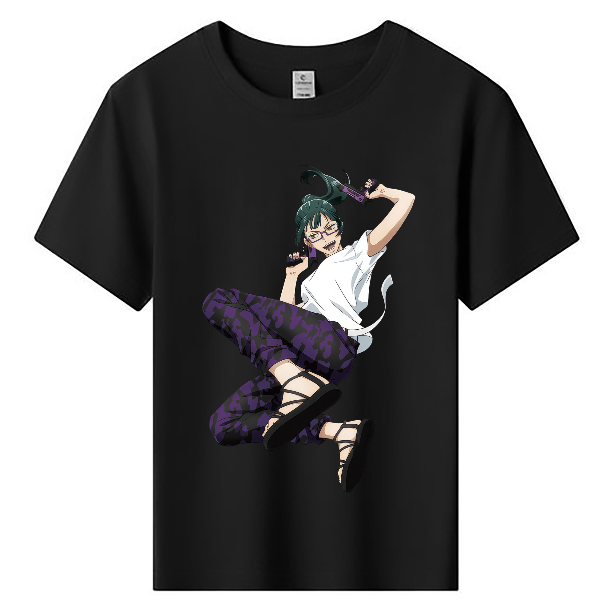 （画像用） 呪術廻戦 Jujutsu Kaisen 綿100％キッズTシャツ（フロントプリント）