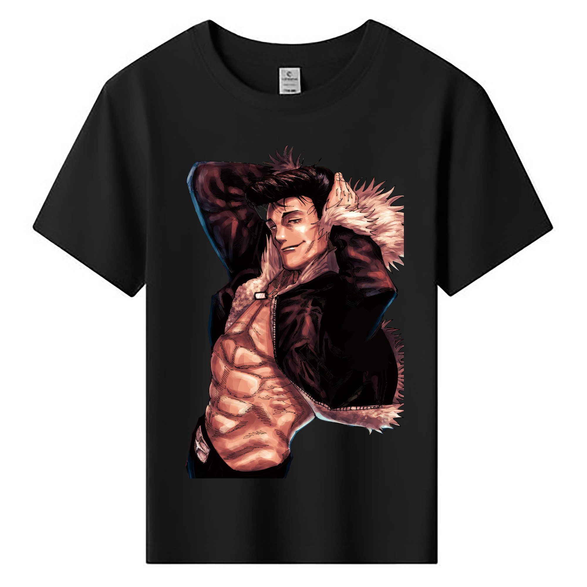 （画像用） 呪術廻戦 Jujutsu Kaisen 綿100％キッズTシャツ（フロントプリント）