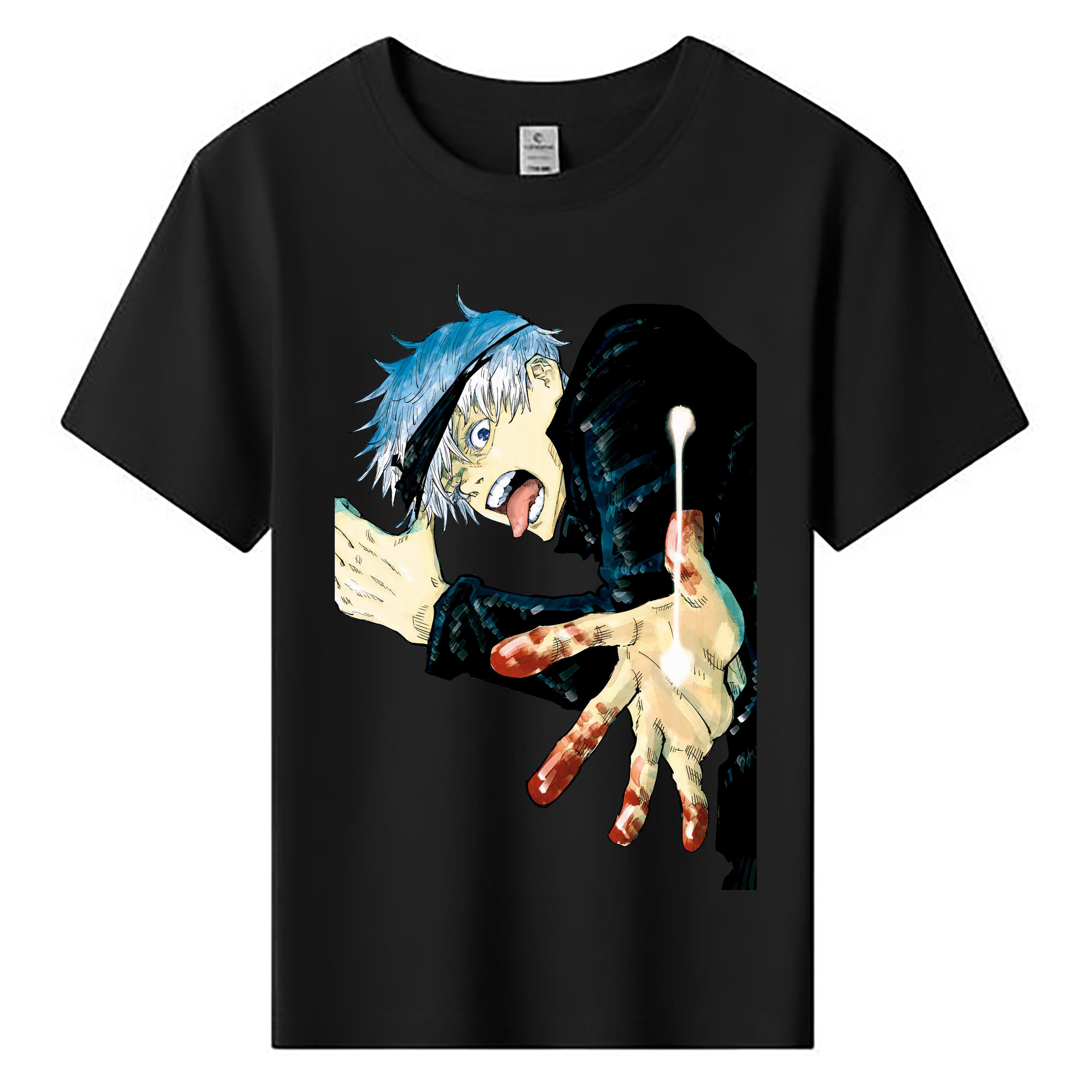 （画像用） 呪術廻戦 Jujutsu Kaisen 綿100％キッズTシャツ（フロントプリント）