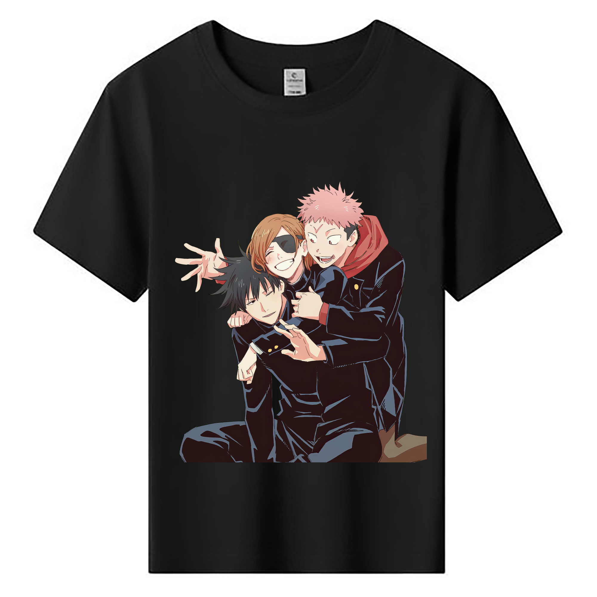 （画像用） 呪術廻戦 Jujutsu Kaisen 綿100％キッズTシャツ（フロントプリント）