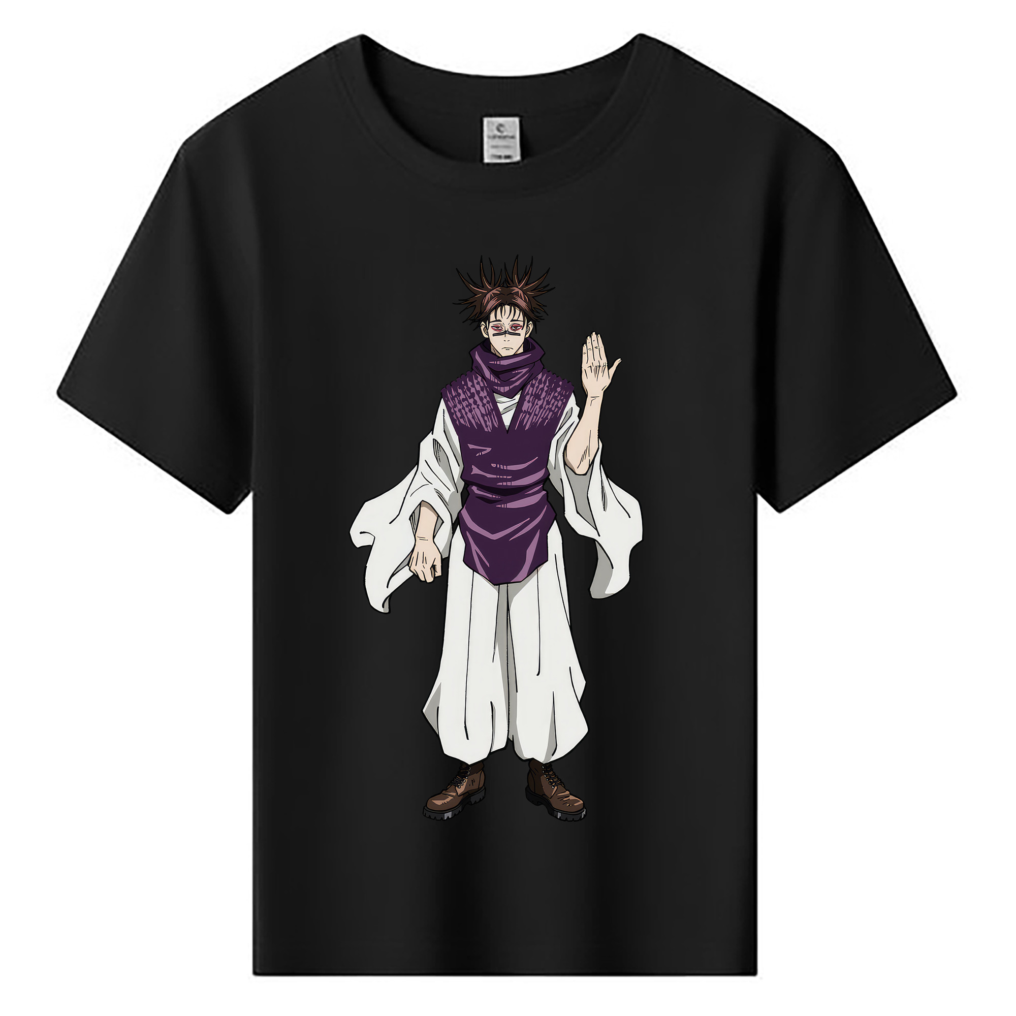 （画像用） 呪術廻戦 Jujutsu Kaisen 綿100％キッズTシャツ（フロントプリント）