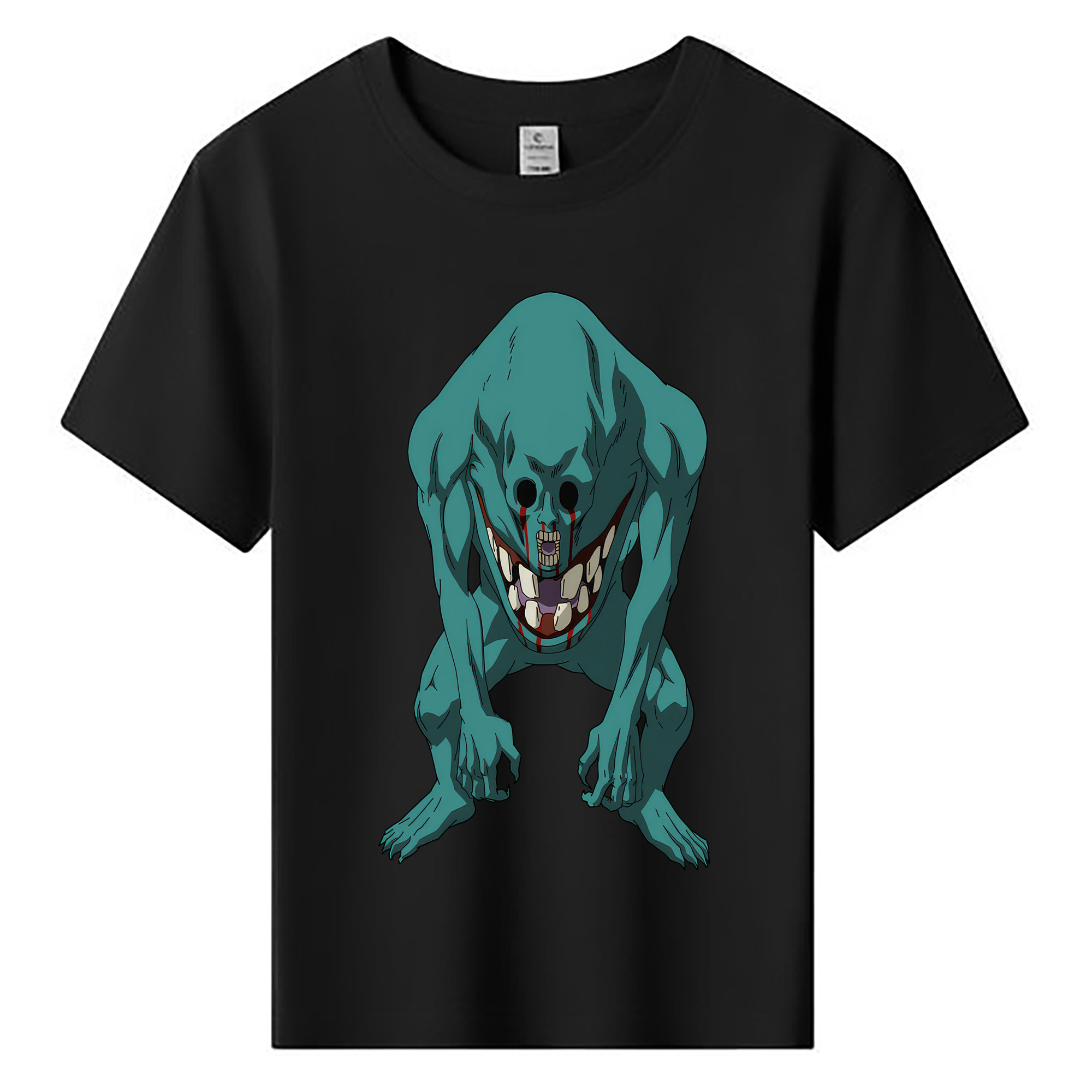 （画像用） 呪術廻戦 Jujutsu Kaisen 綿100％キッズTシャツ（フロントプリント）