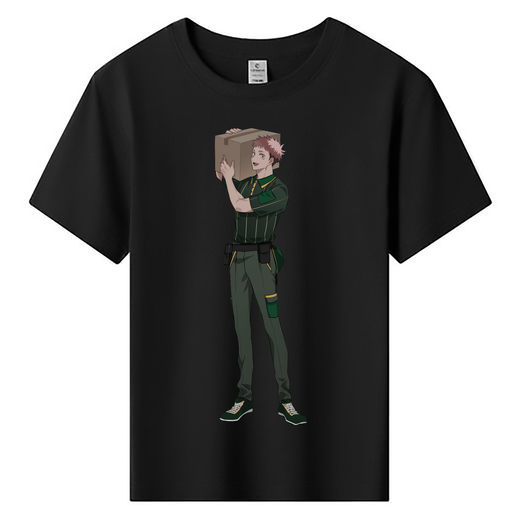 （画像用） 呪術廻戦 Jujutsu Kaisen 綿100％キッズTシャツ（フロントプリント）