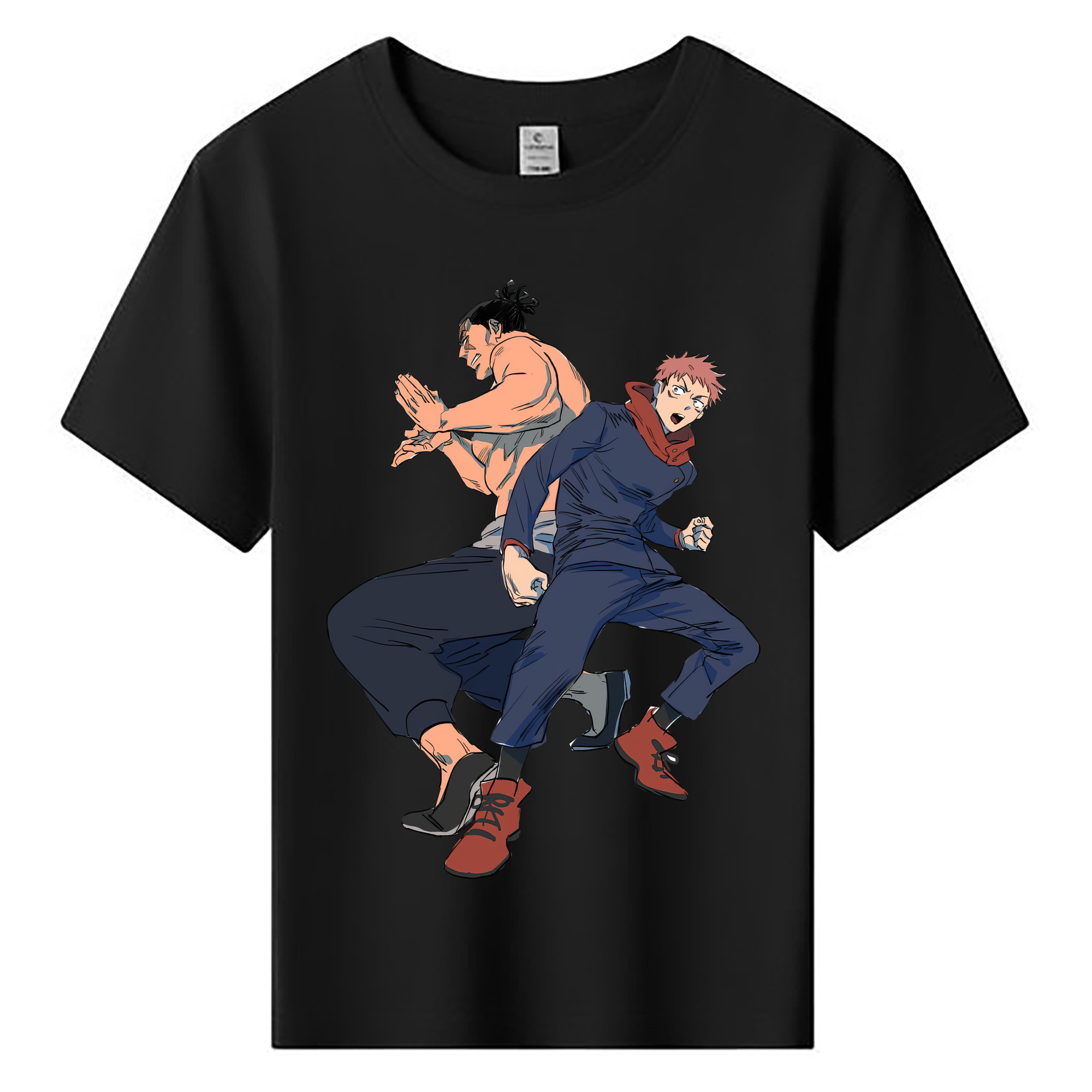 （画像用） 呪術廻戦 Jujutsu Kaisen 綿100％キッズTシャツ（フロントプリント）