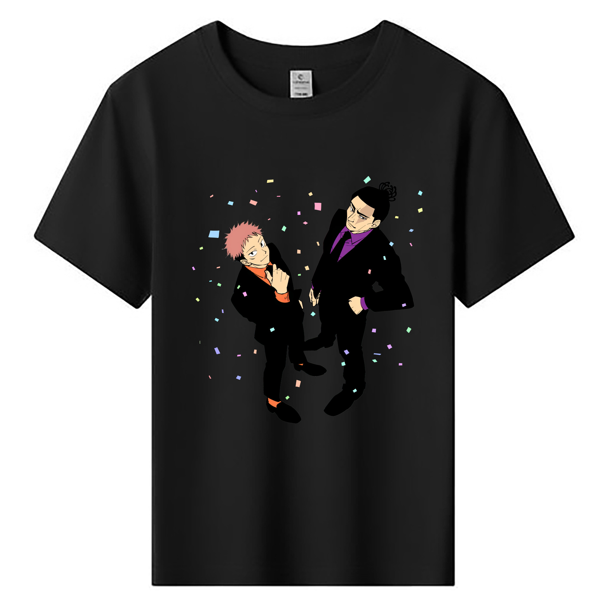 （画像用） 呪術廻戦 Jujutsu Kaisen 綿100％キッズTシャツ（フロントプリント）
