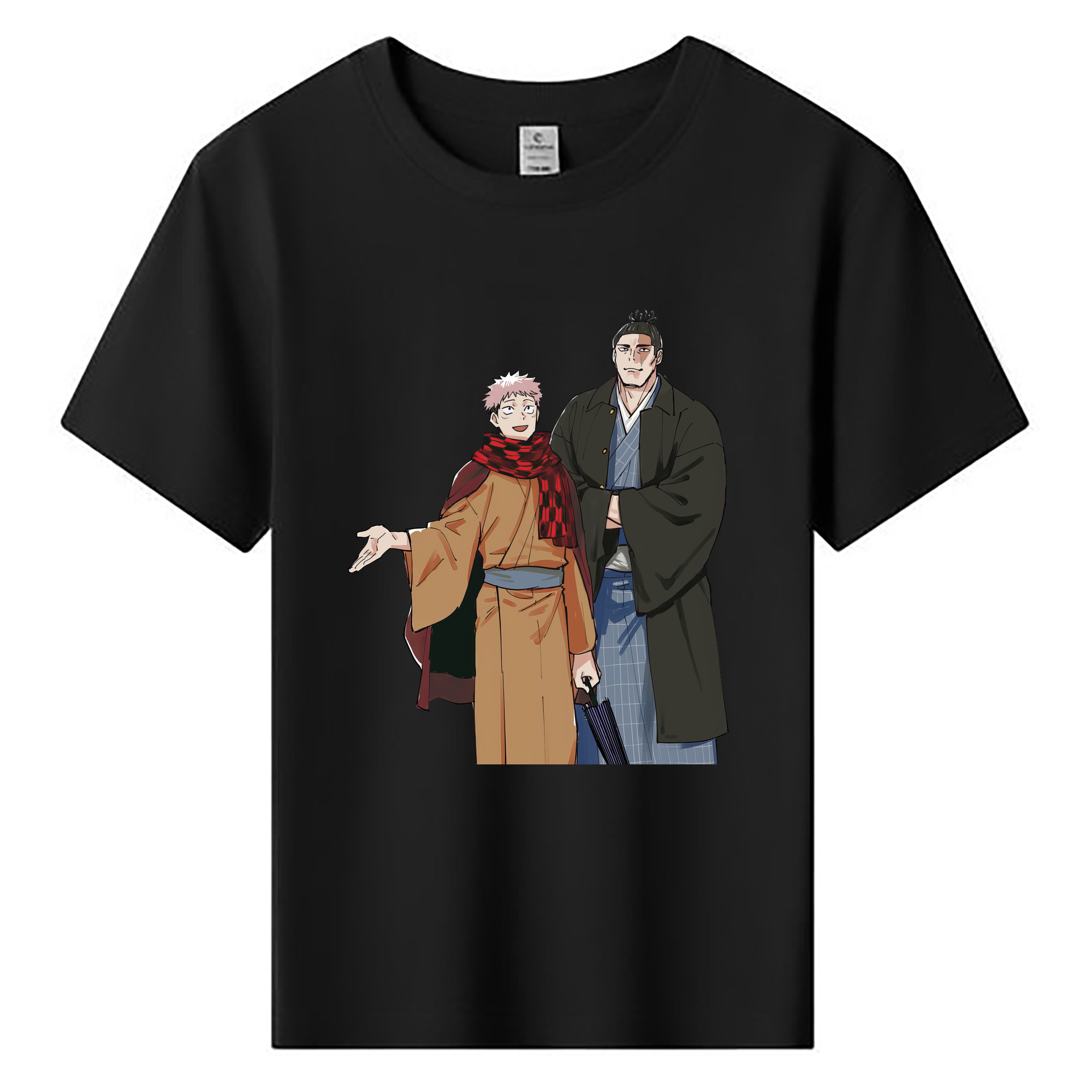 （画像用） 呪術廻戦 Jujutsu Kaisen 綿100％キッズTシャツ（フロントプリント）