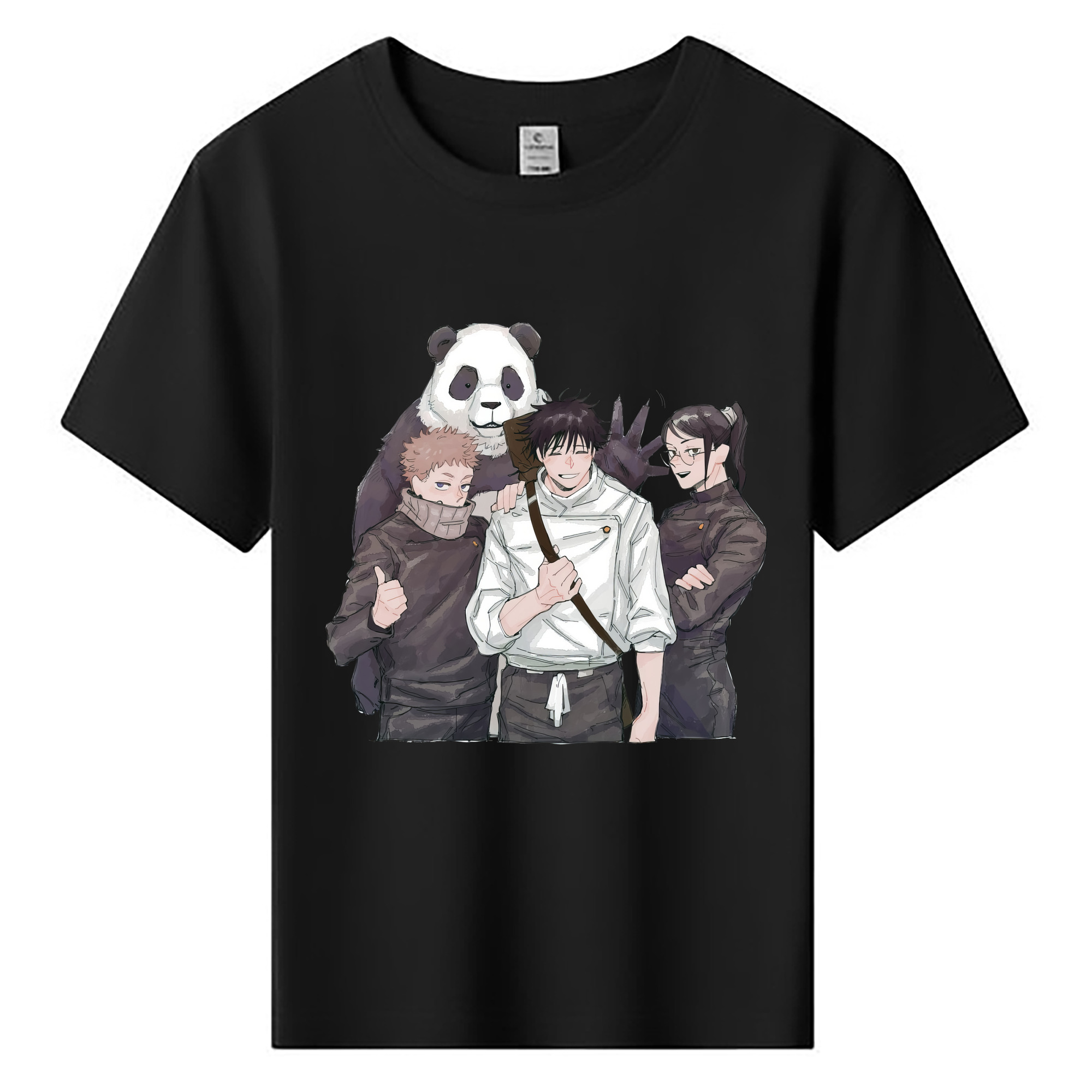 （画像用） 呪術廻戦 Jujutsu Kaisen 綿100％キッズTシャツ（フロントプリント）
