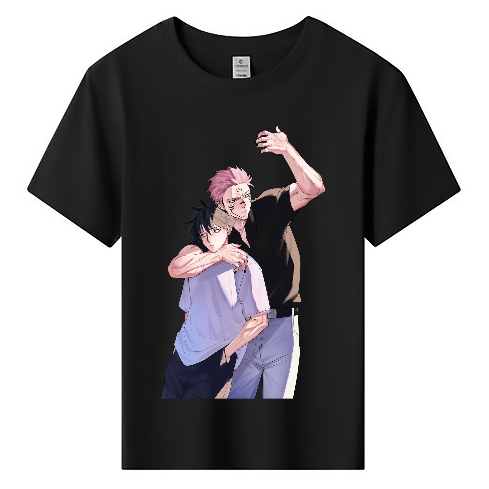 （画像用） 呪術廻戦 Jujutsu Kaisen 綿100％キッズTシャツ（フロントプリント）