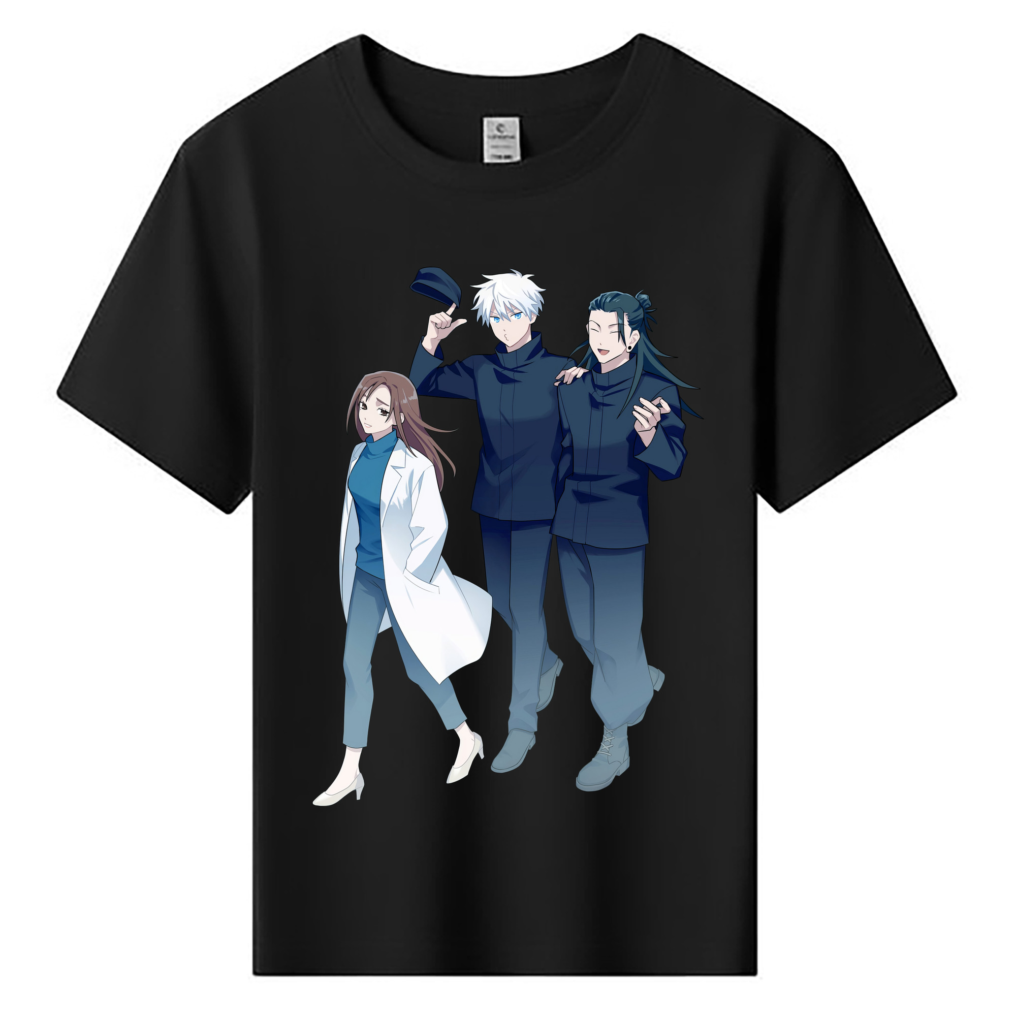（画像用） 呪術廻戦 Jujutsu Kaisen 綿100％キッズTシャツ（フロントプリント）