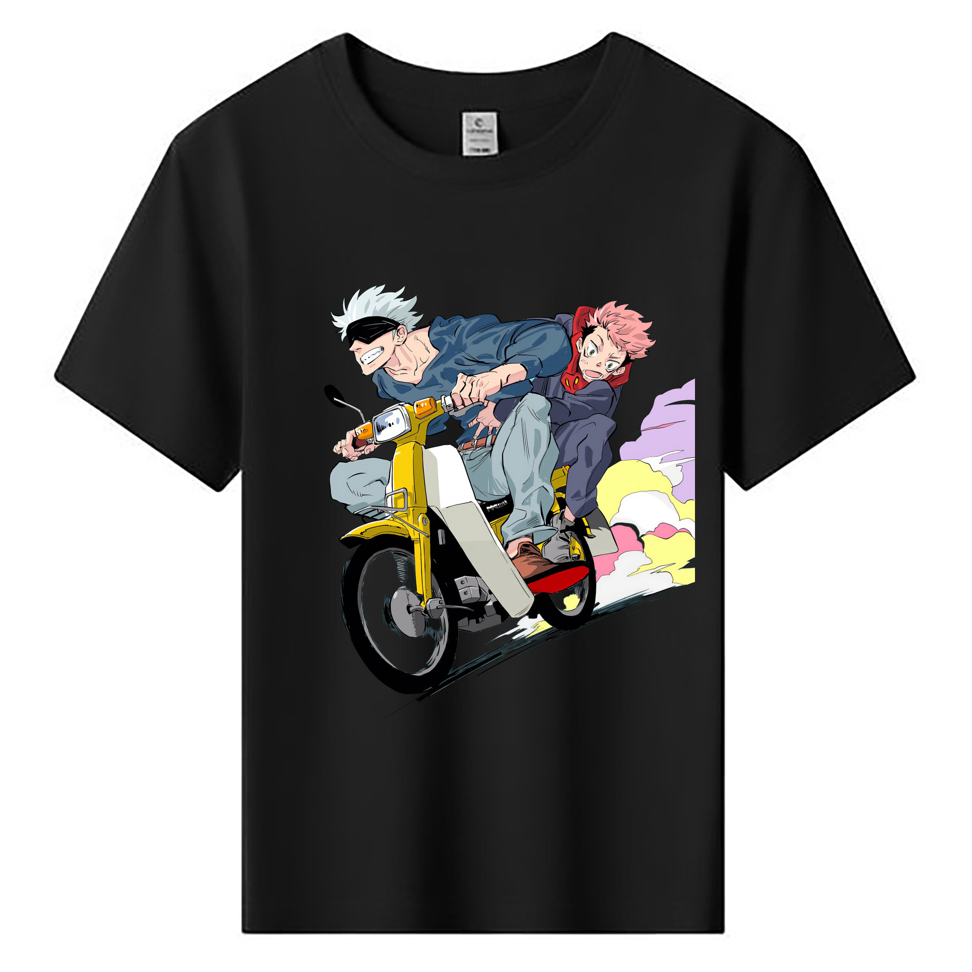 （画像用） 呪術廻戦 Jujutsu Kaisen 綿100％キッズTシャツ（フロントプリント）