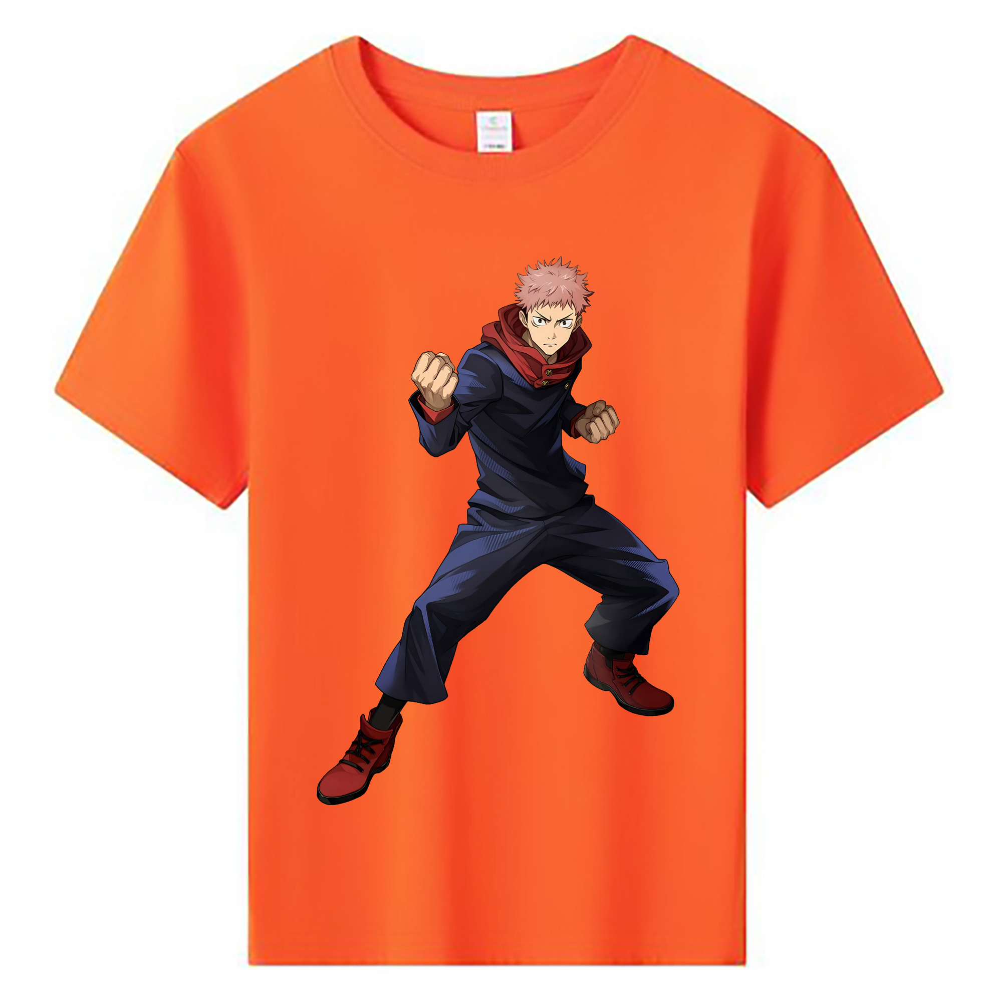 （画像用） 呪術廻戦 Jujutsu Kaisen 綿100％キッズTシャツ（フロントプリント）
