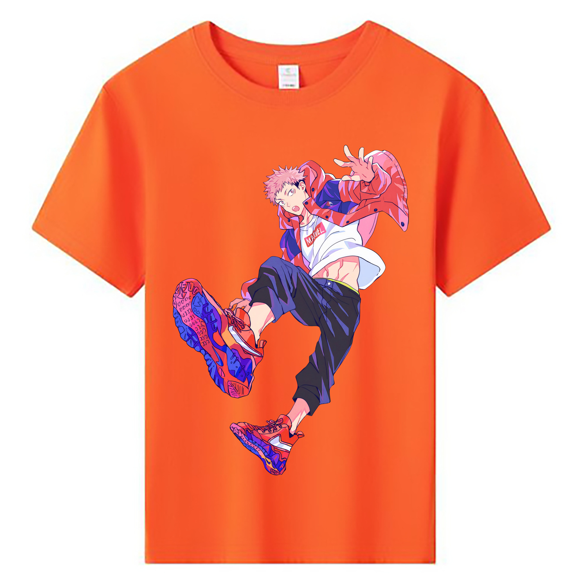 （画像用） 呪術廻戦 Jujutsu Kaisen 綿100％キッズTシャツ（フロントプリント）