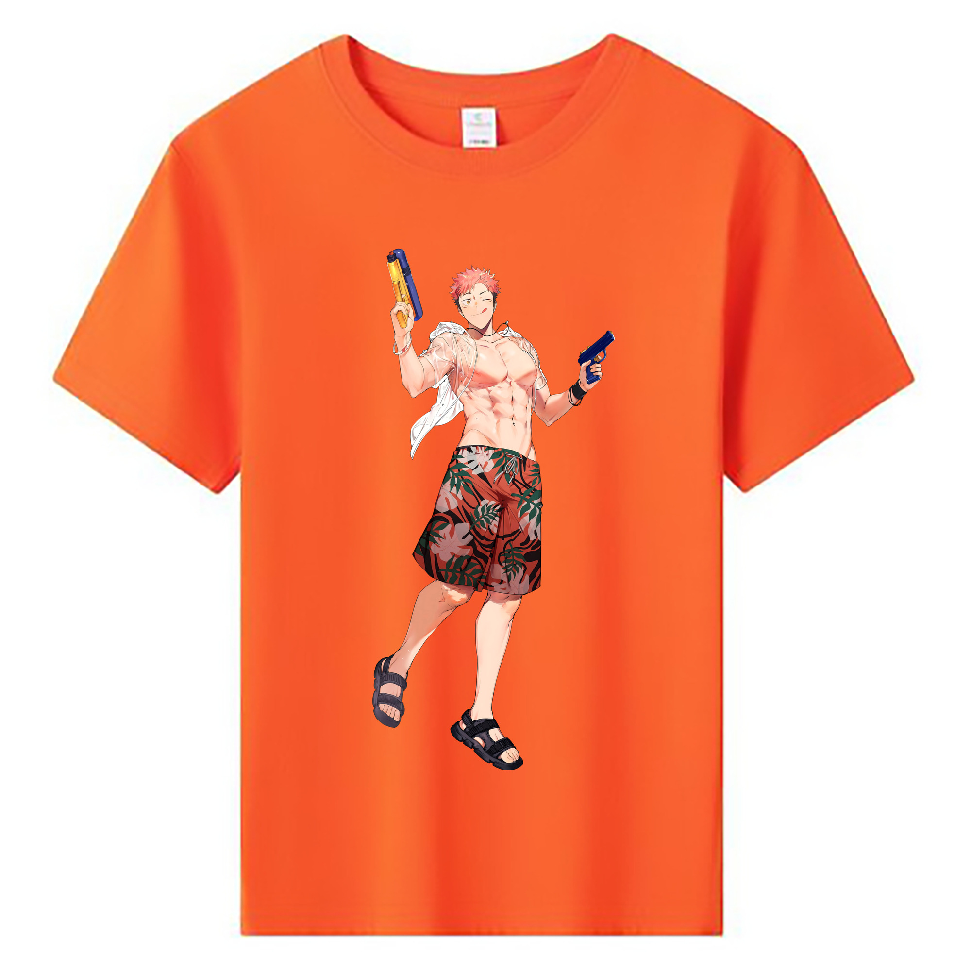 （画像用） 呪術廻戦 Jujutsu Kaisen 綿100％キッズTシャツ（フロントプリント）
