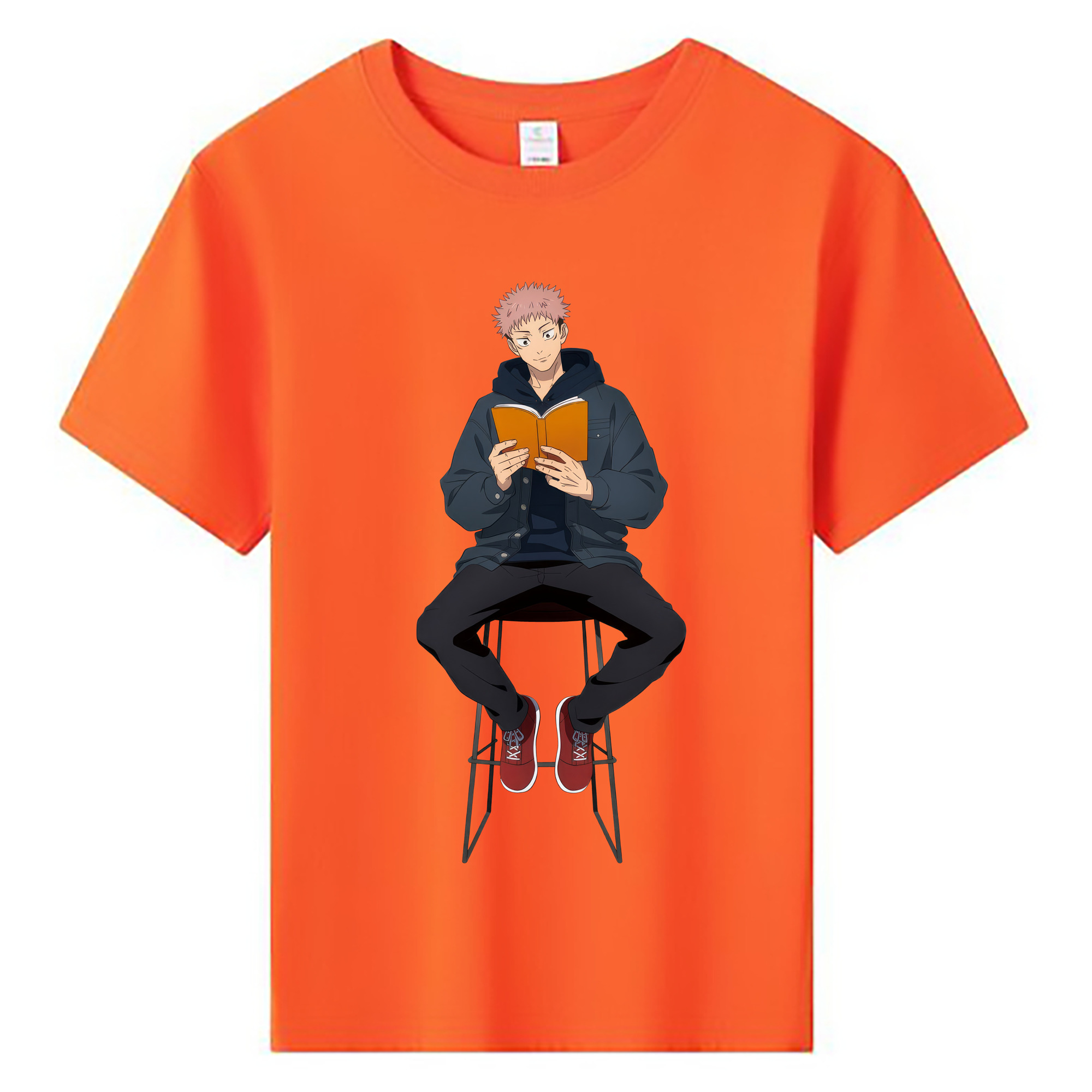 （画像用） 呪術廻戦 Jujutsu Kaisen 綿100％キッズTシャツ（フロントプリント）