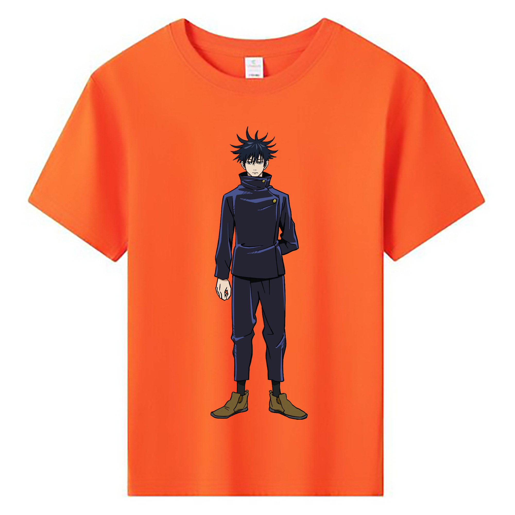 （画像用） 呪術廻戦 Jujutsu Kaisen 綿100％キッズTシャツ（フロントプリント）
