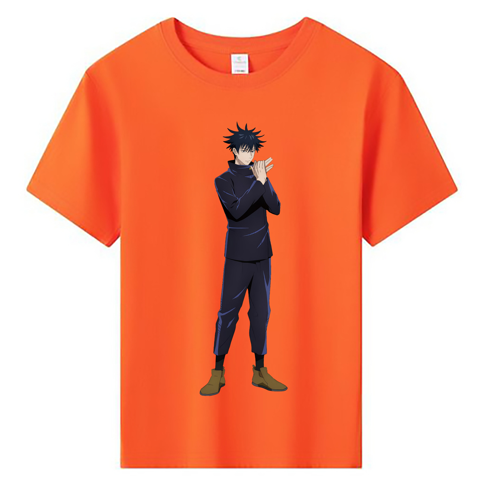 （画像用） 呪術廻戦 Jujutsu Kaisen 綿100％キッズTシャツ（フロントプリント）
