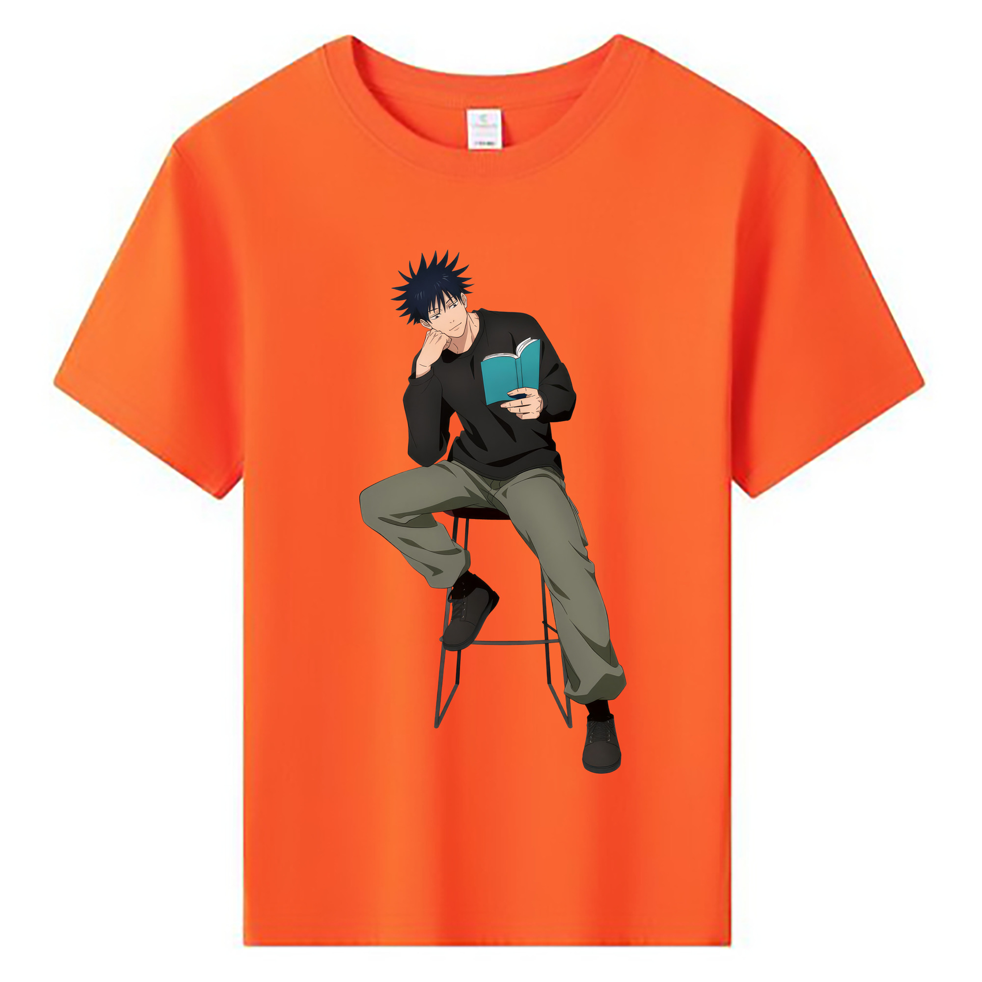 （画像用） 呪術廻戦 Jujutsu Kaisen 綿100％キッズTシャツ（フロントプリント）
