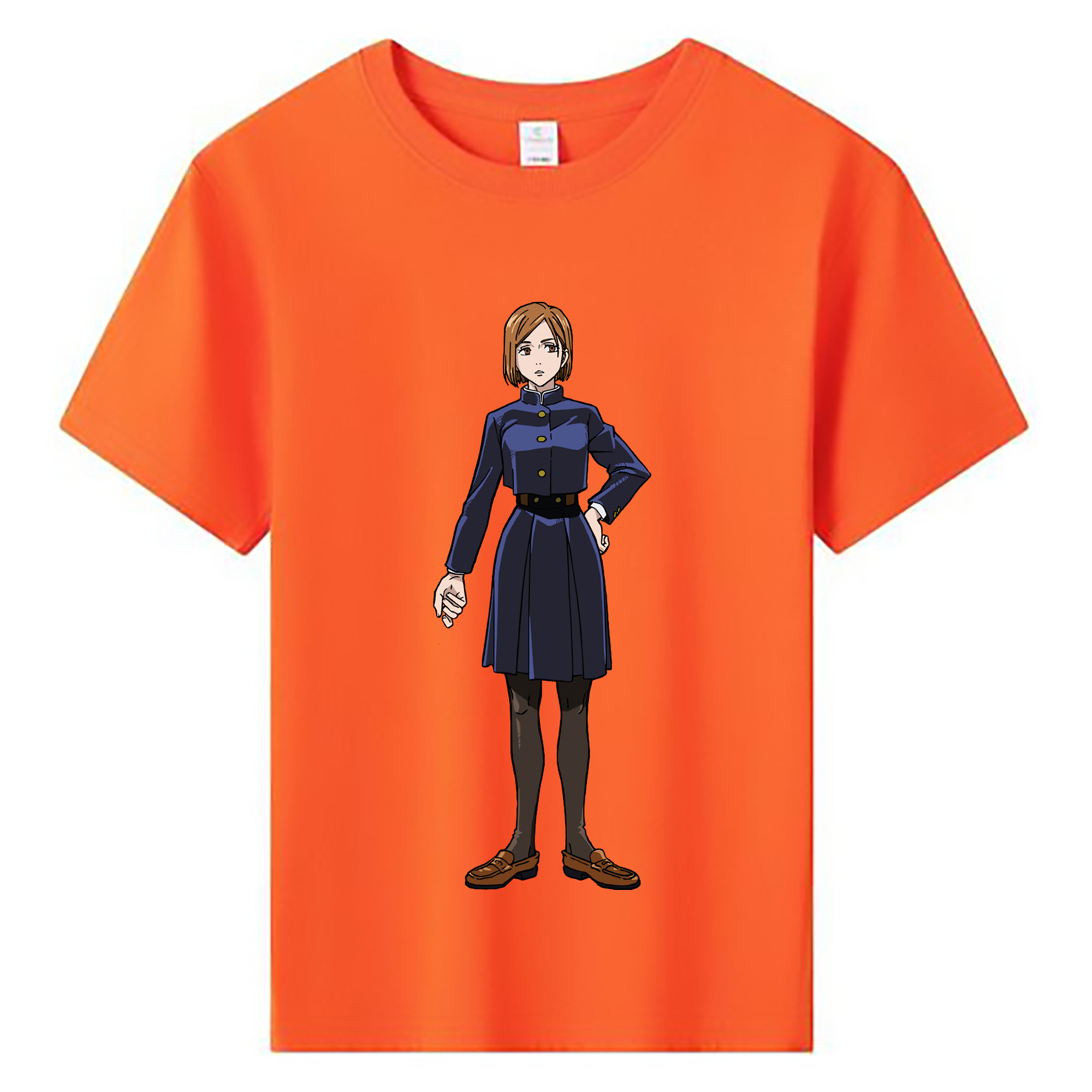 （画像用） 呪術廻戦 Jujutsu Kaisen 綿100％キッズTシャツ（フロントプリント）