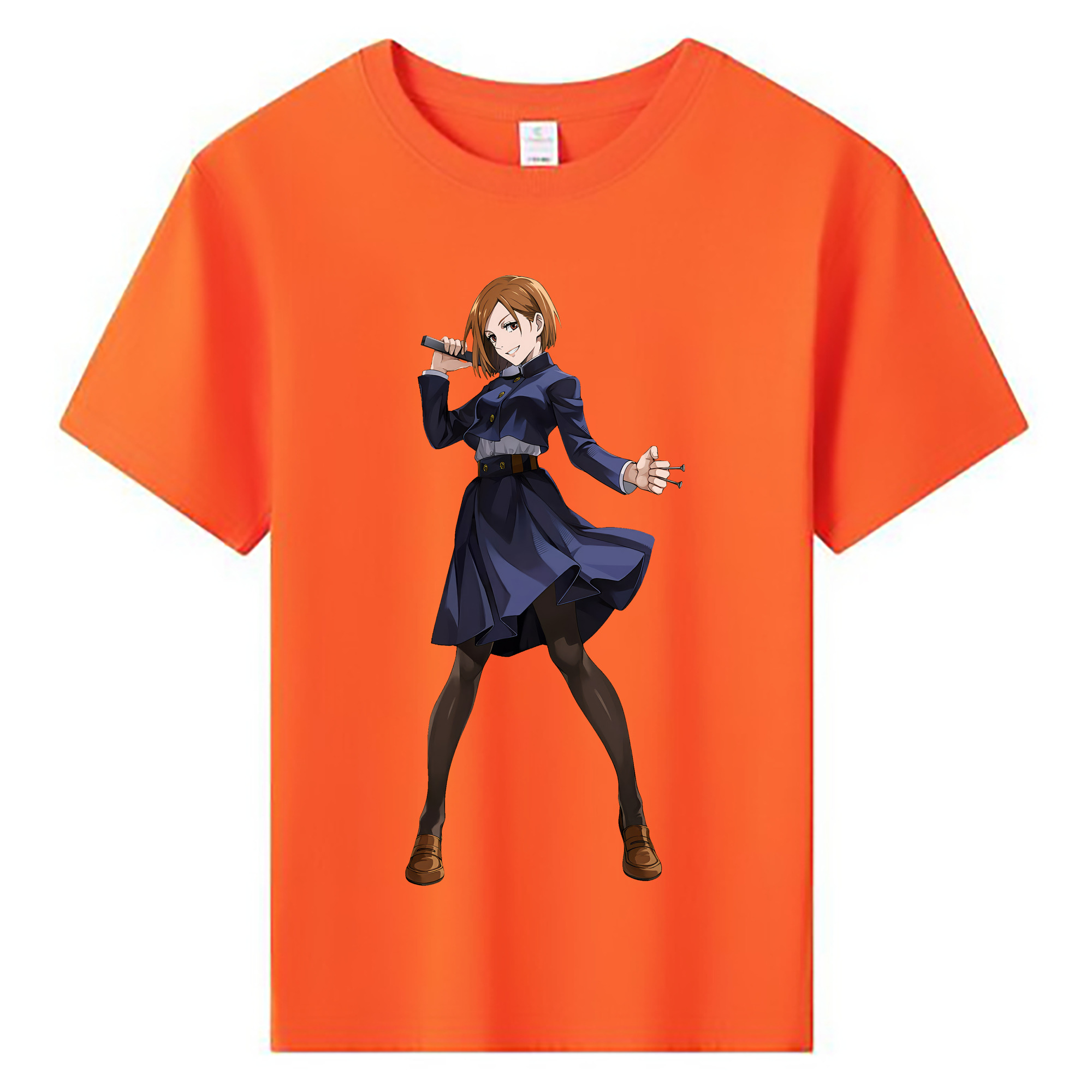 （画像用） 呪術廻戦 Jujutsu Kaisen 綿100％キッズTシャツ（フロントプリント）