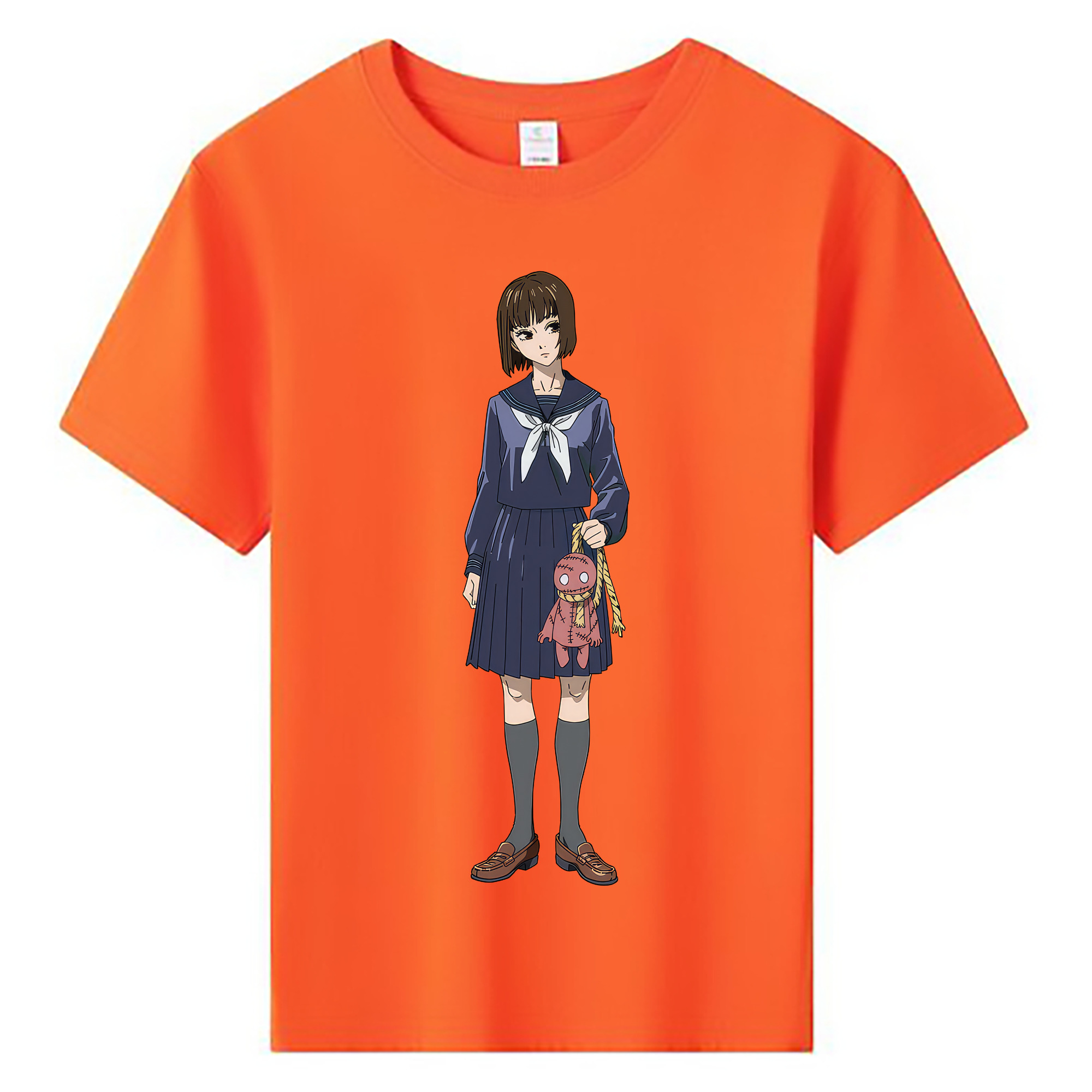 （画像用） 呪術廻戦 Jujutsu Kaisen 綿100％キッズTシャツ（フロントプリント）