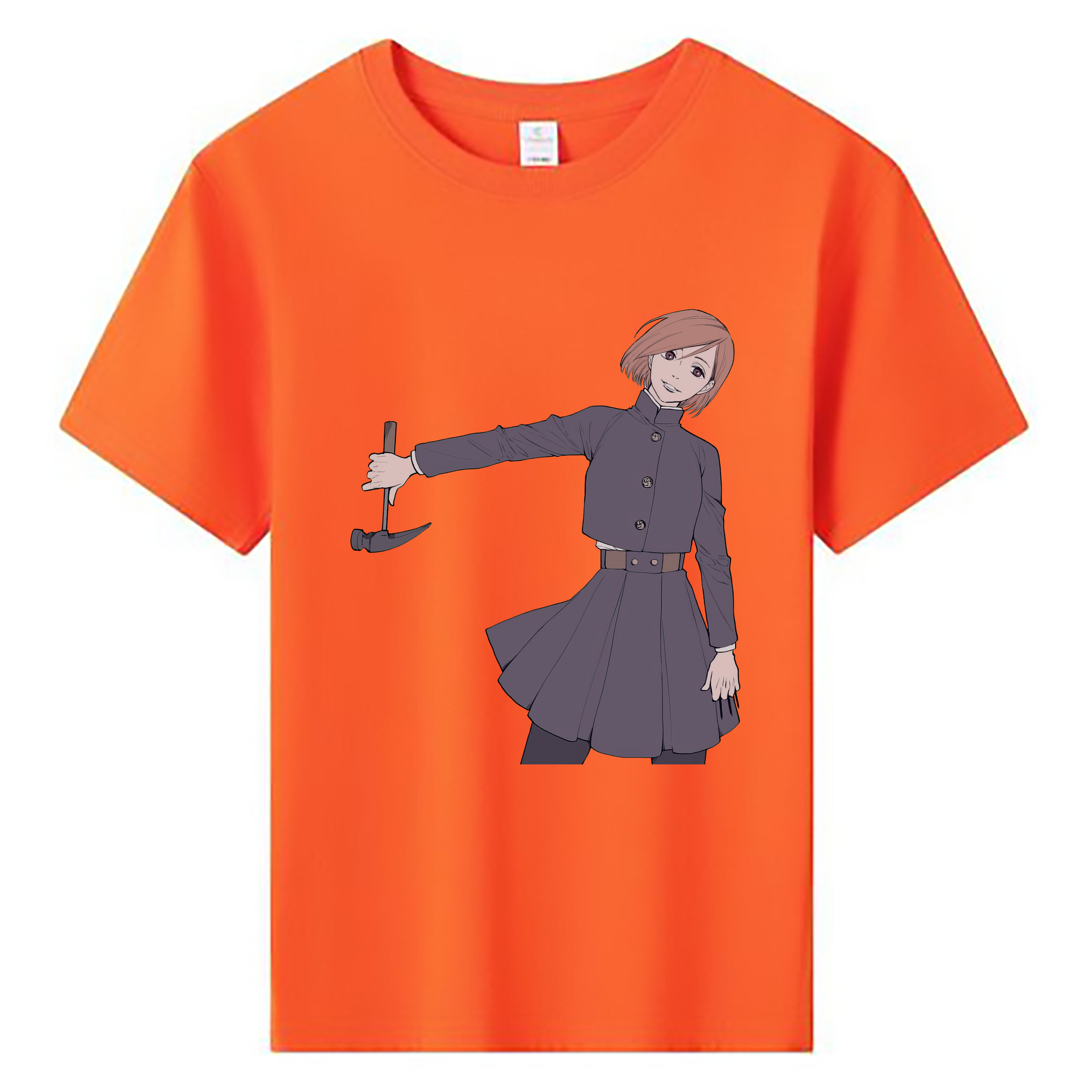 （画像用） 呪術廻戦 Jujutsu Kaisen 綿100％キッズTシャツ（フロントプリント）