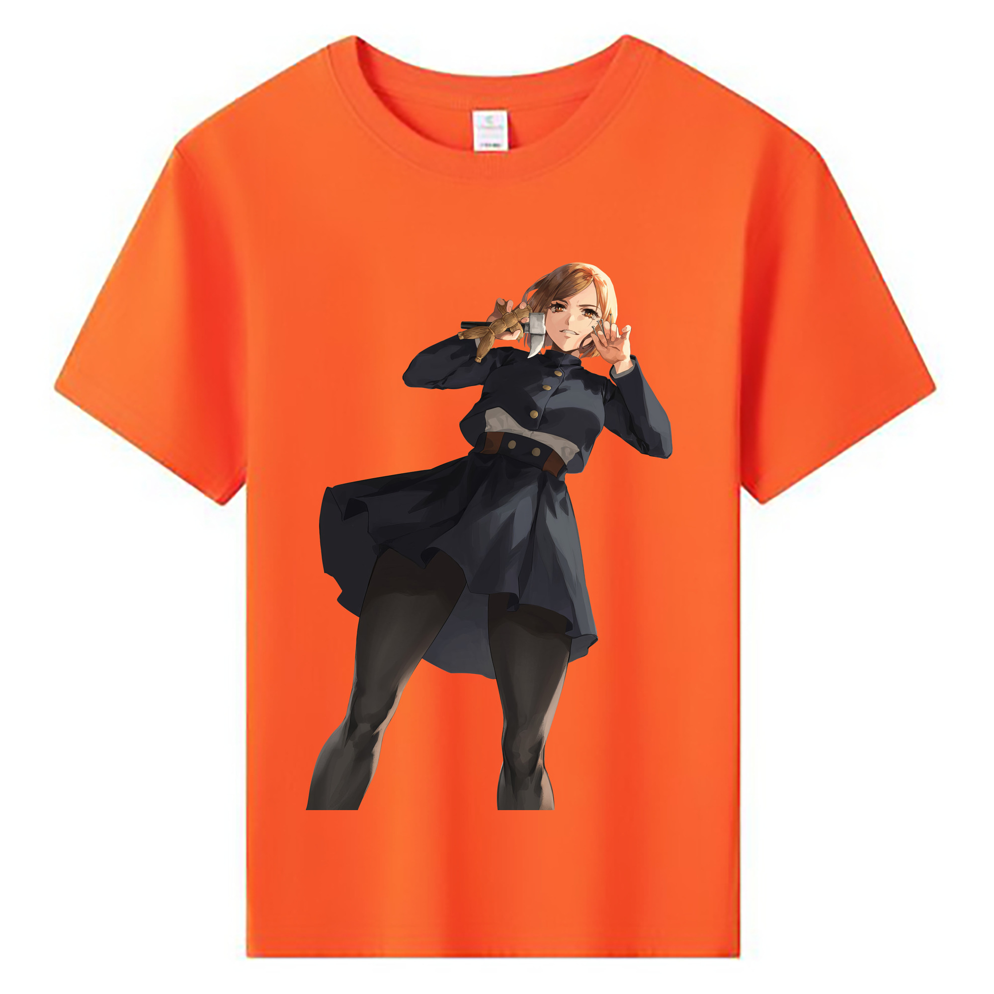 （画像用） 呪術廻戦 Jujutsu Kaisen 綿100％キッズTシャツ（フロントプリント）