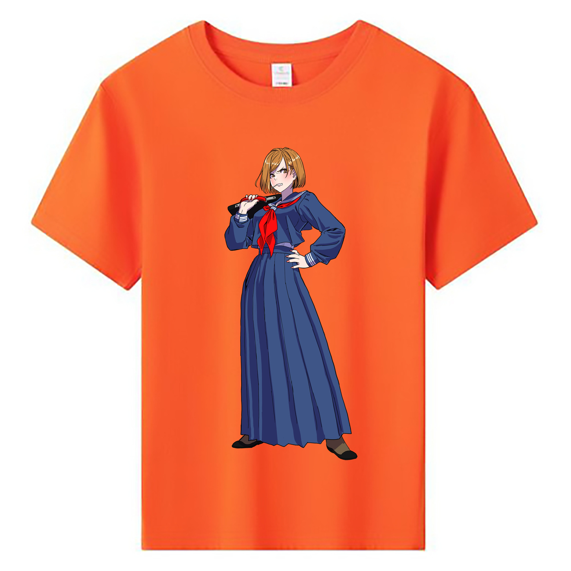 （画像用） 呪術廻戦 Jujutsu Kaisen 綿100％キッズTシャツ（フロントプリント）