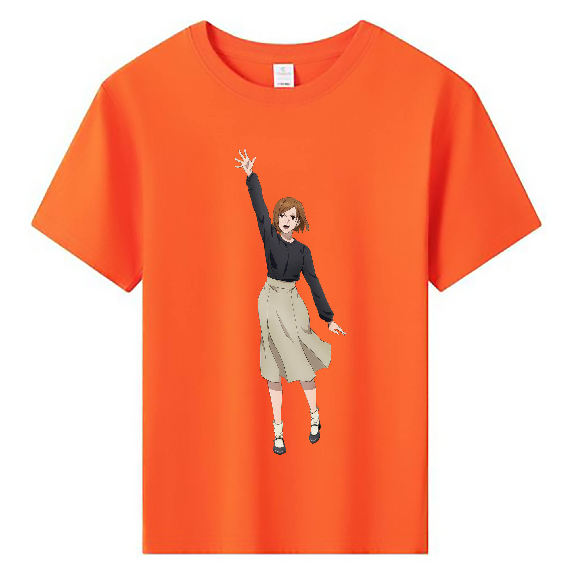 （画像用） 呪術廻戦 Jujutsu Kaisen 綿100％キッズTシャツ（フロントプリント）