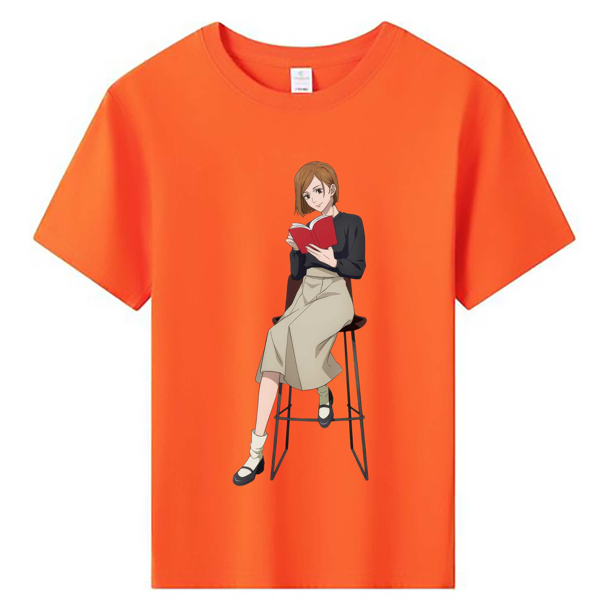（画像用） 呪術廻戦 Jujutsu Kaisen 綿100％キッズTシャツ（フロントプリント）