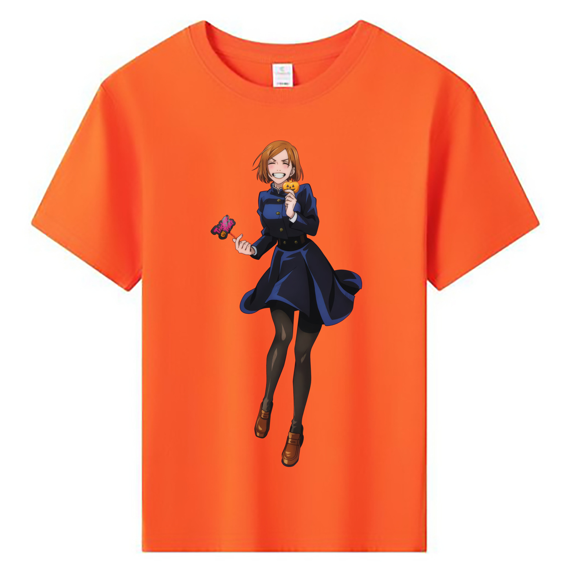 （画像用） 呪術廻戦 Jujutsu Kaisen 綿100％キッズTシャツ（フロントプリント）