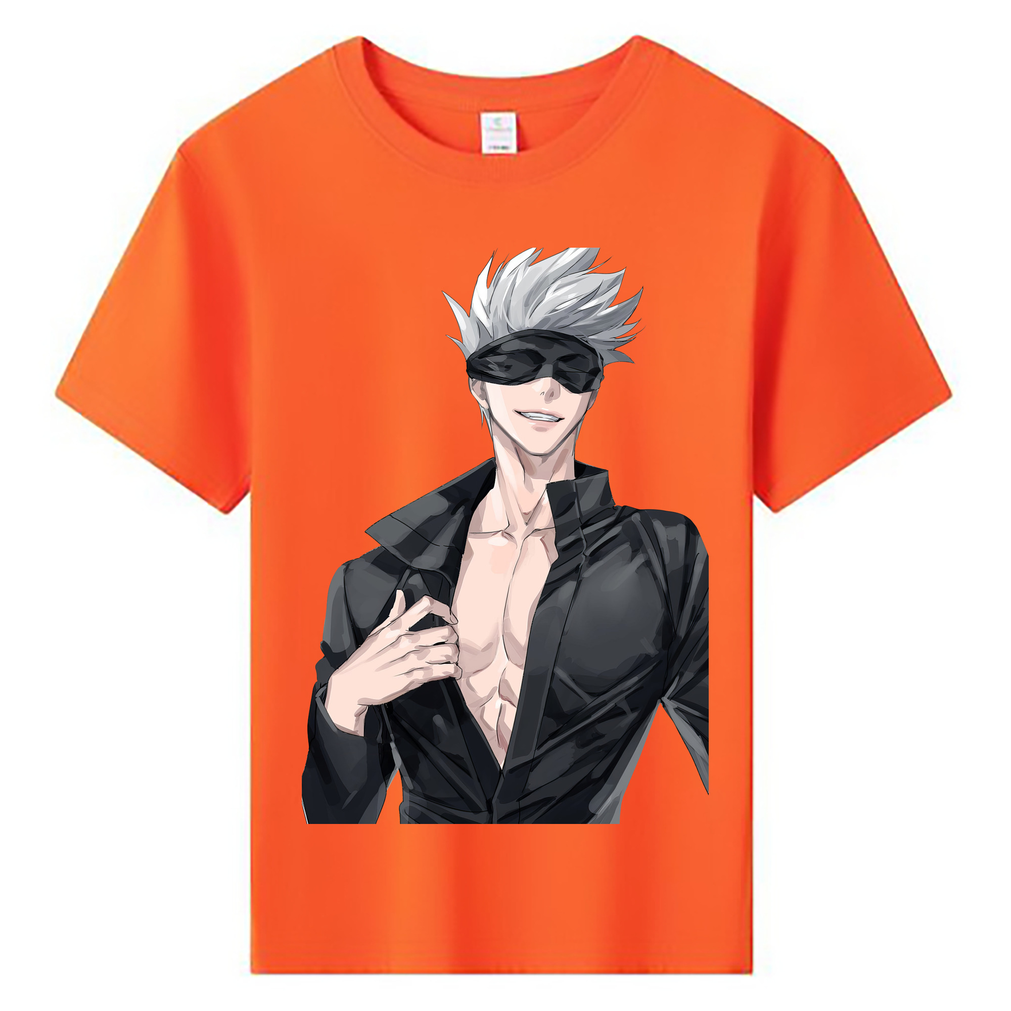 （画像用） 呪術廻戦 Jujutsu Kaisen 綿100％キッズTシャツ（フロントプリント）
