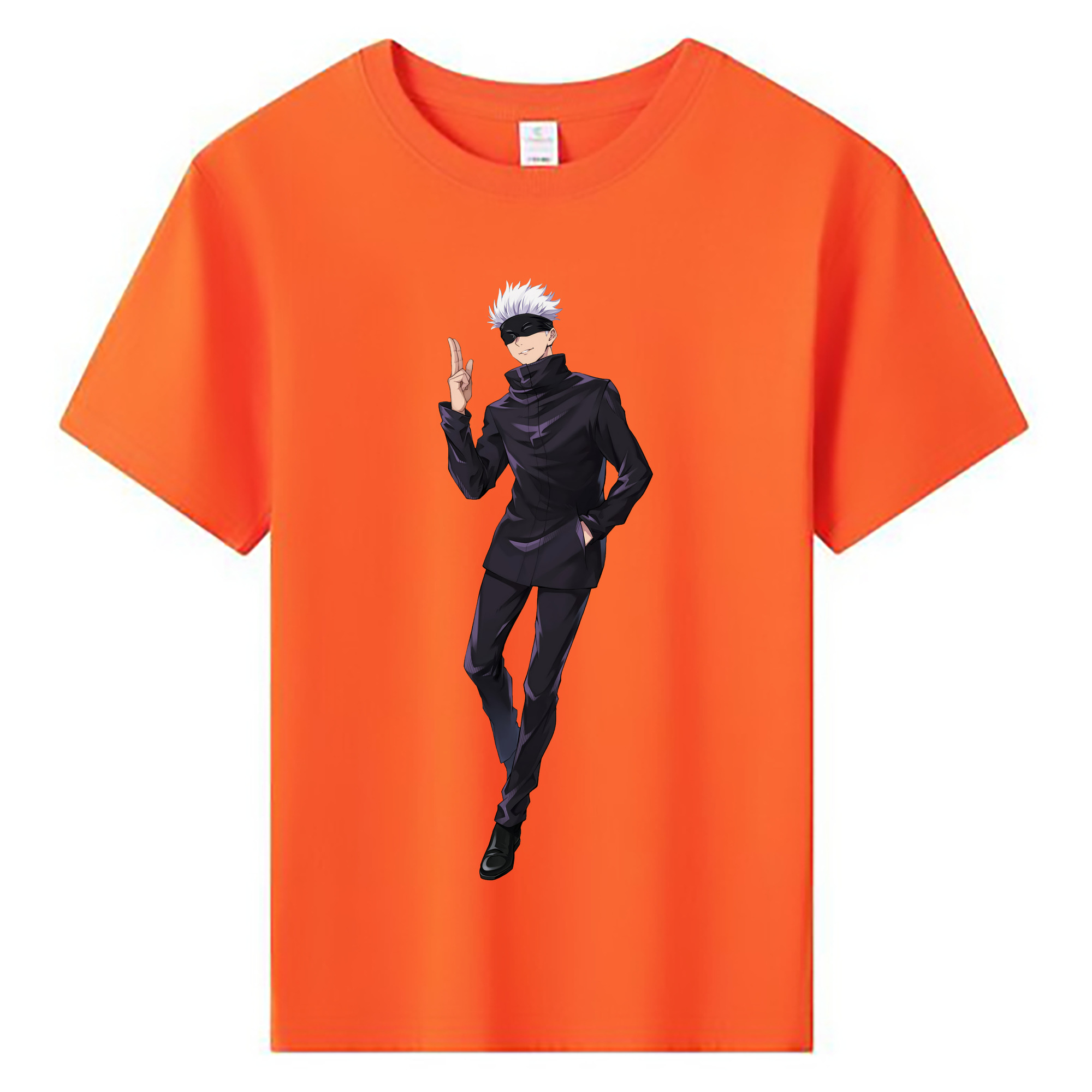 （画像用） 呪術廻戦 Jujutsu Kaisen 綿100％キッズTシャツ（フロントプリント）