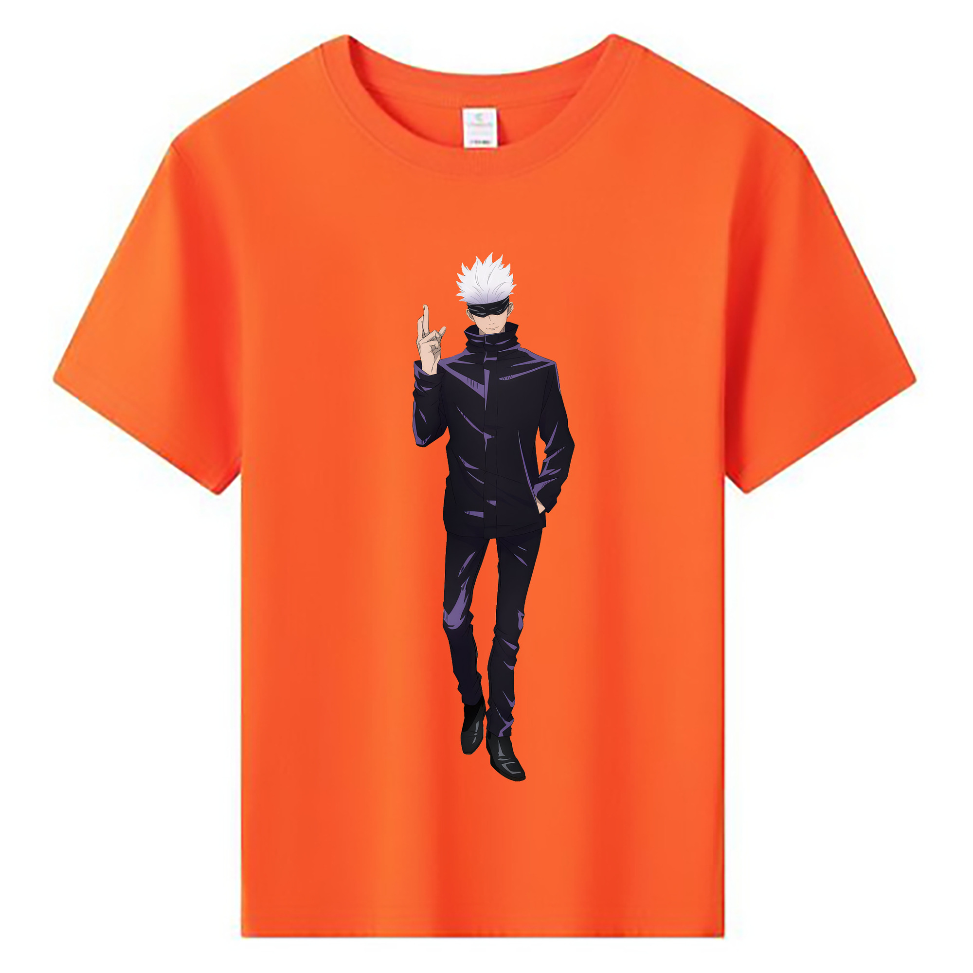 （画像用） 呪術廻戦 Jujutsu Kaisen 綿100％キッズTシャツ（フロントプリント）