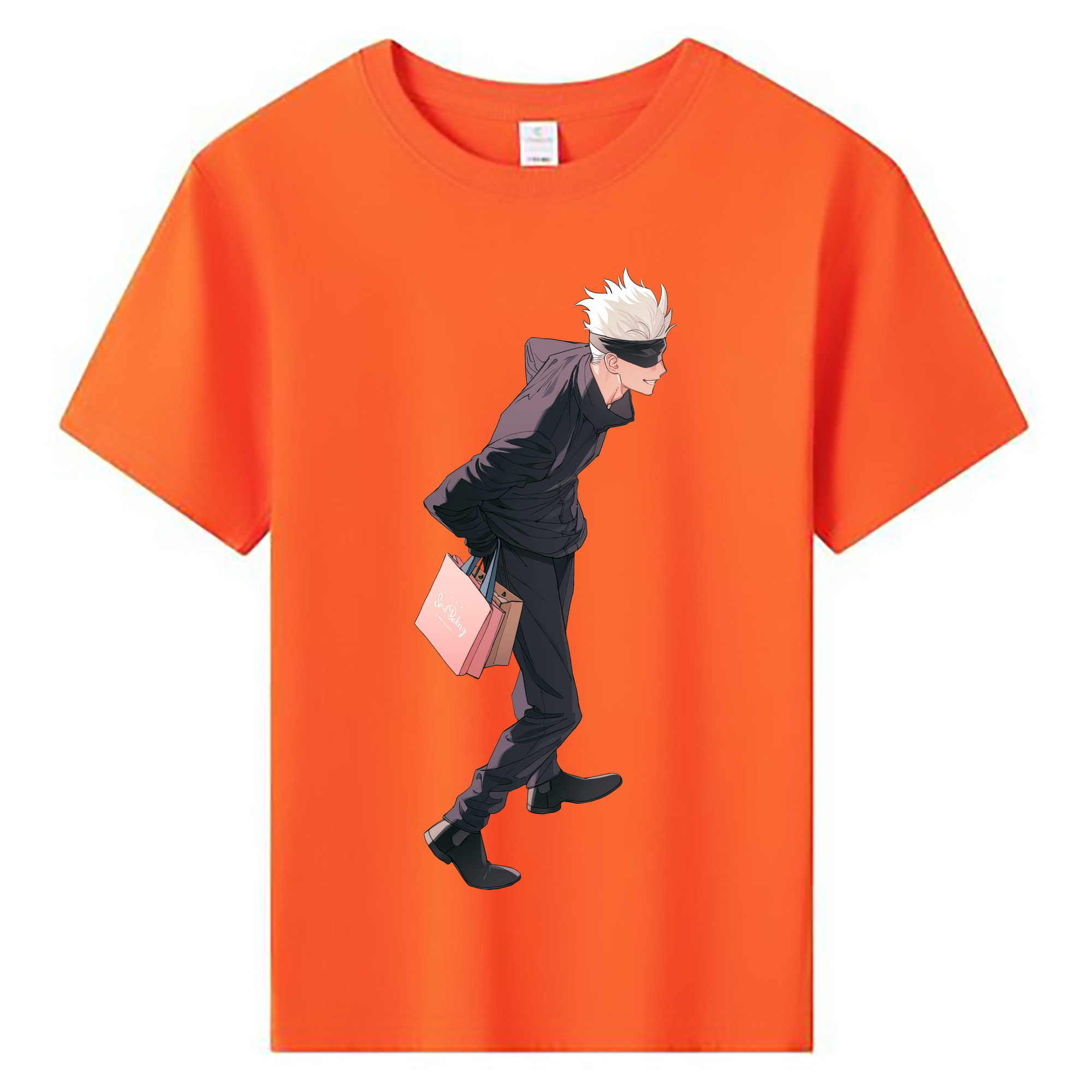 （画像用） 呪術廻戦 Jujutsu Kaisen 綿100％キッズTシャツ（フロントプリント）