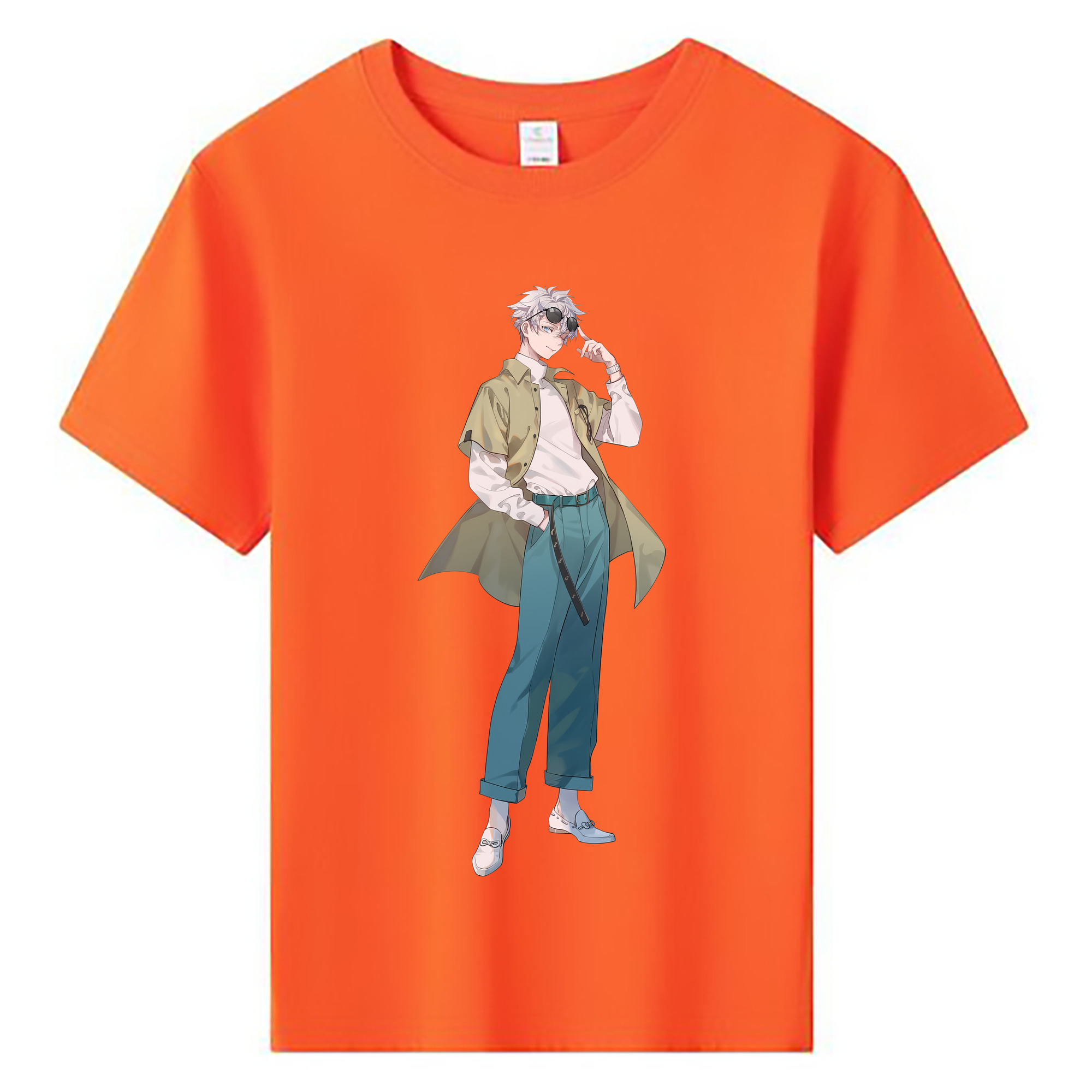 （画像用） 呪術廻戦 Jujutsu Kaisen 綿100％キッズTシャツ（フロントプリント）